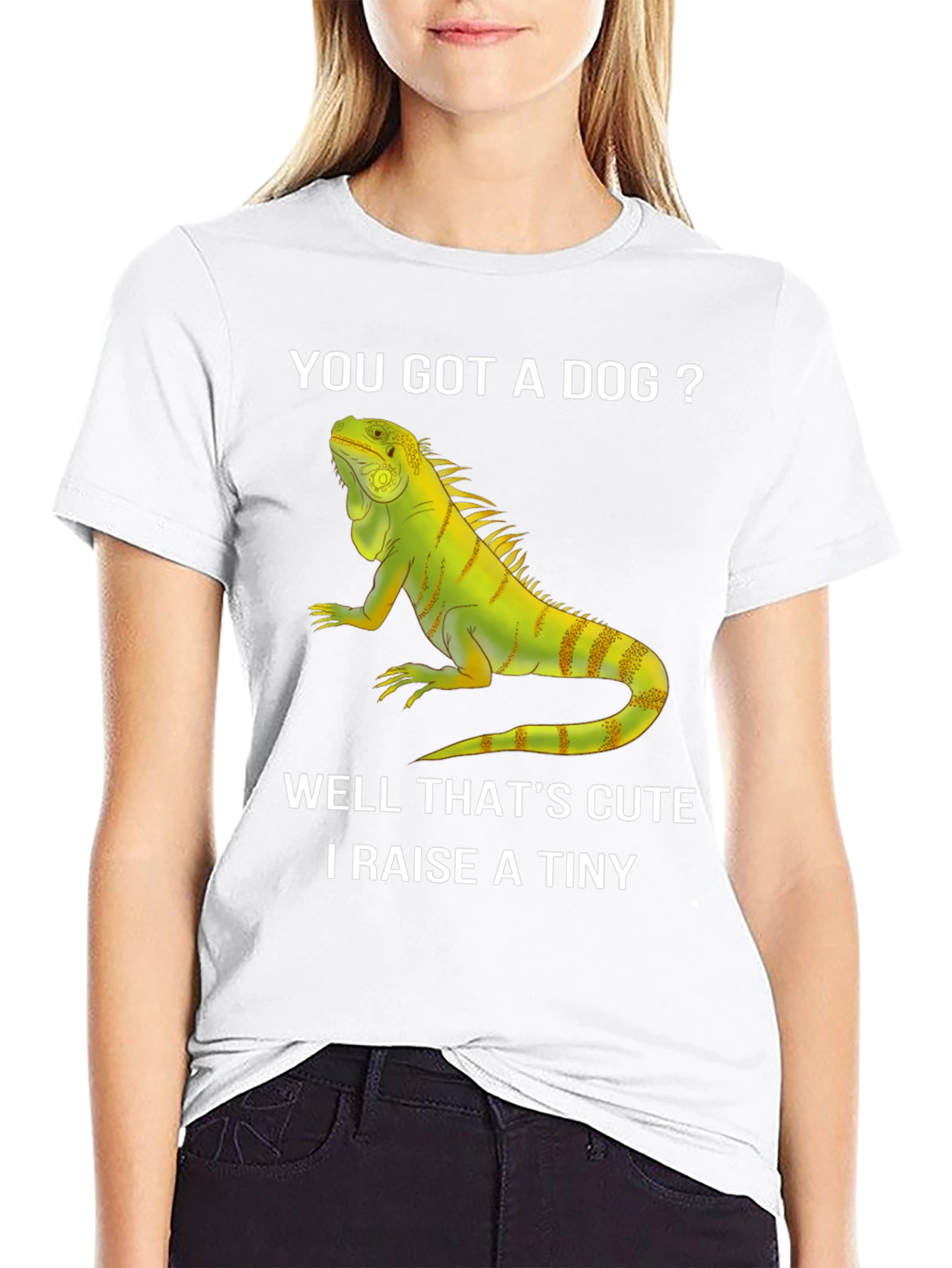 Iguana Pet Owner T-Shirt: Raise a Tiny Dinosaur