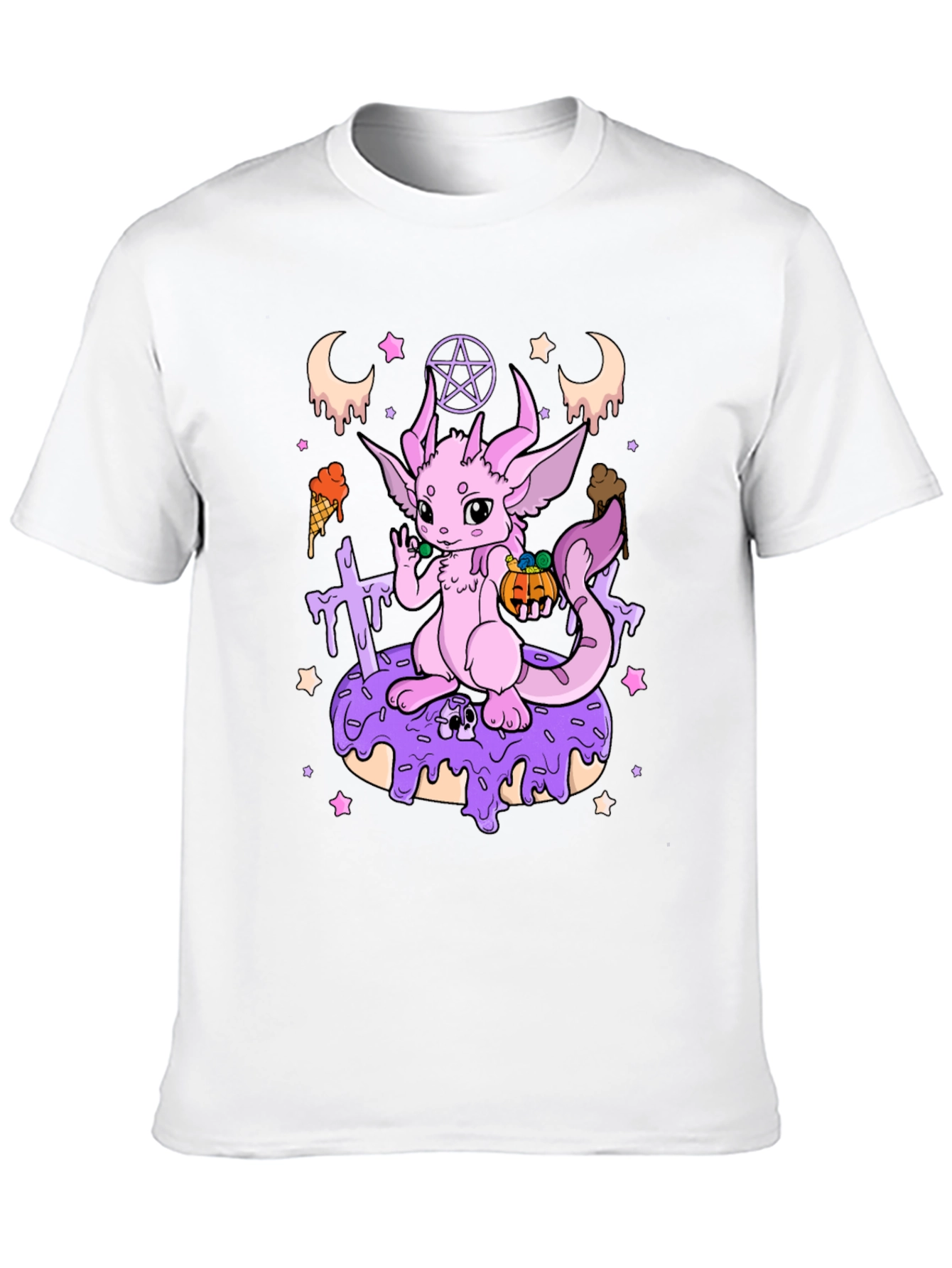 Pastel Goth Dragon T-Shirt