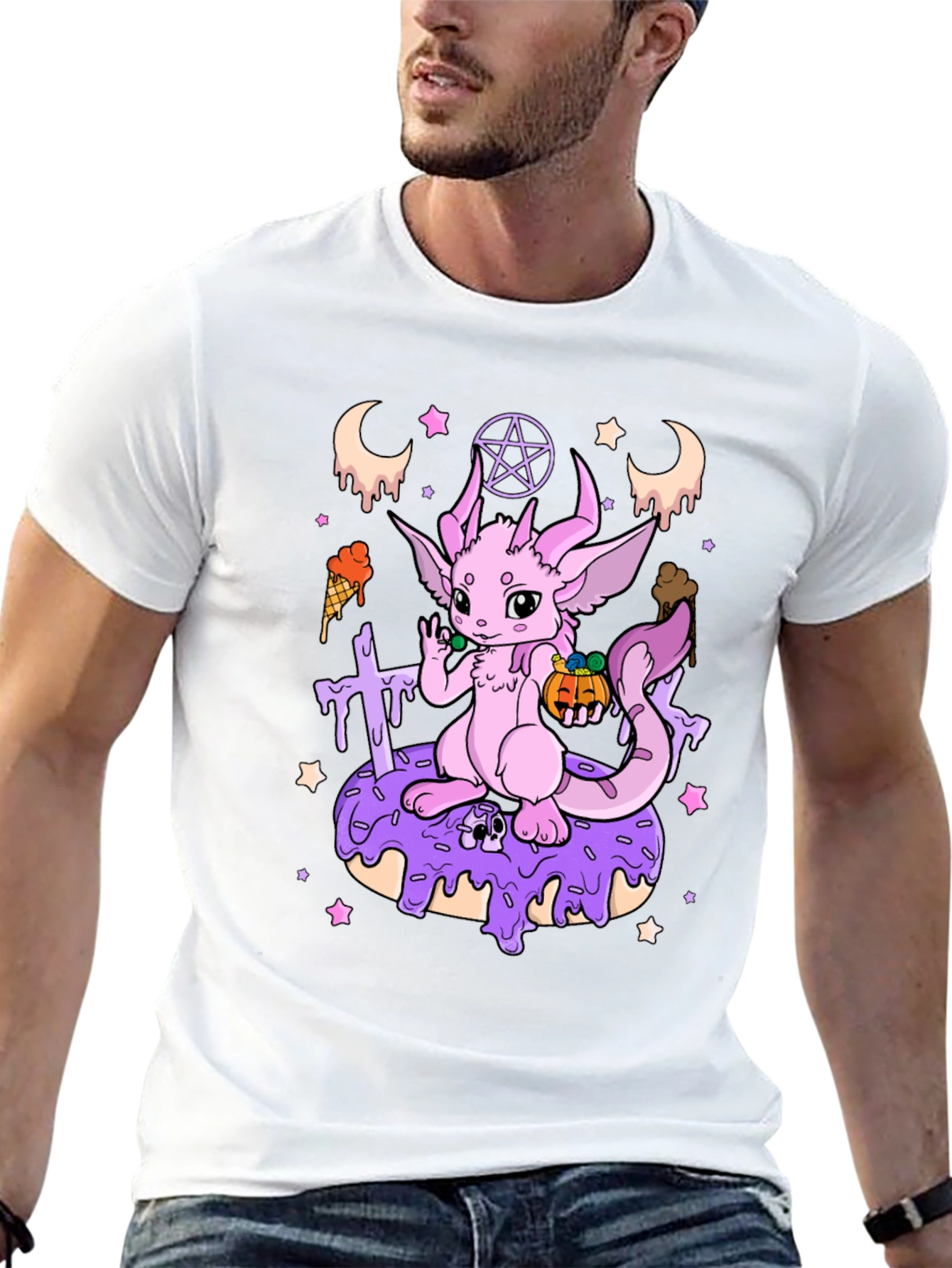 Pastel Goth Dragon T-Shirt