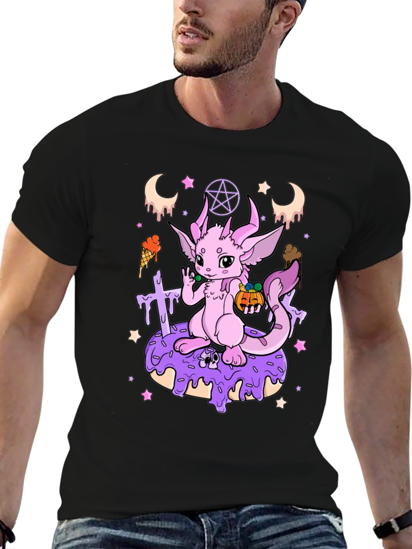 Pastel Goth Dragon T-Shirt