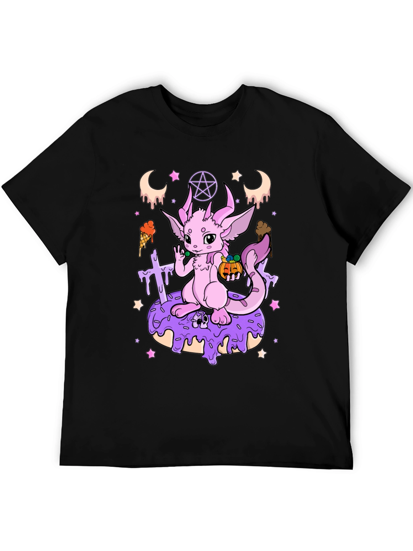Pastel Goth Dragon T-Shirt