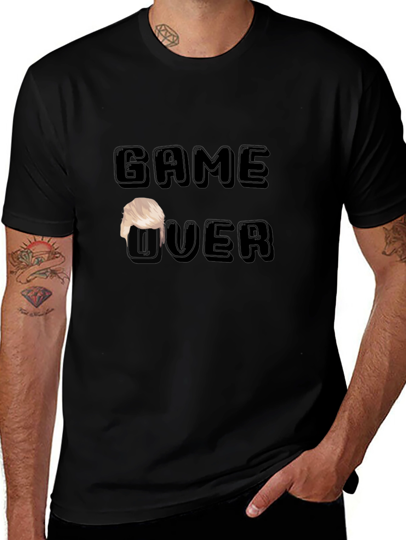 Game Over T-Shirt - Political Statement Tee