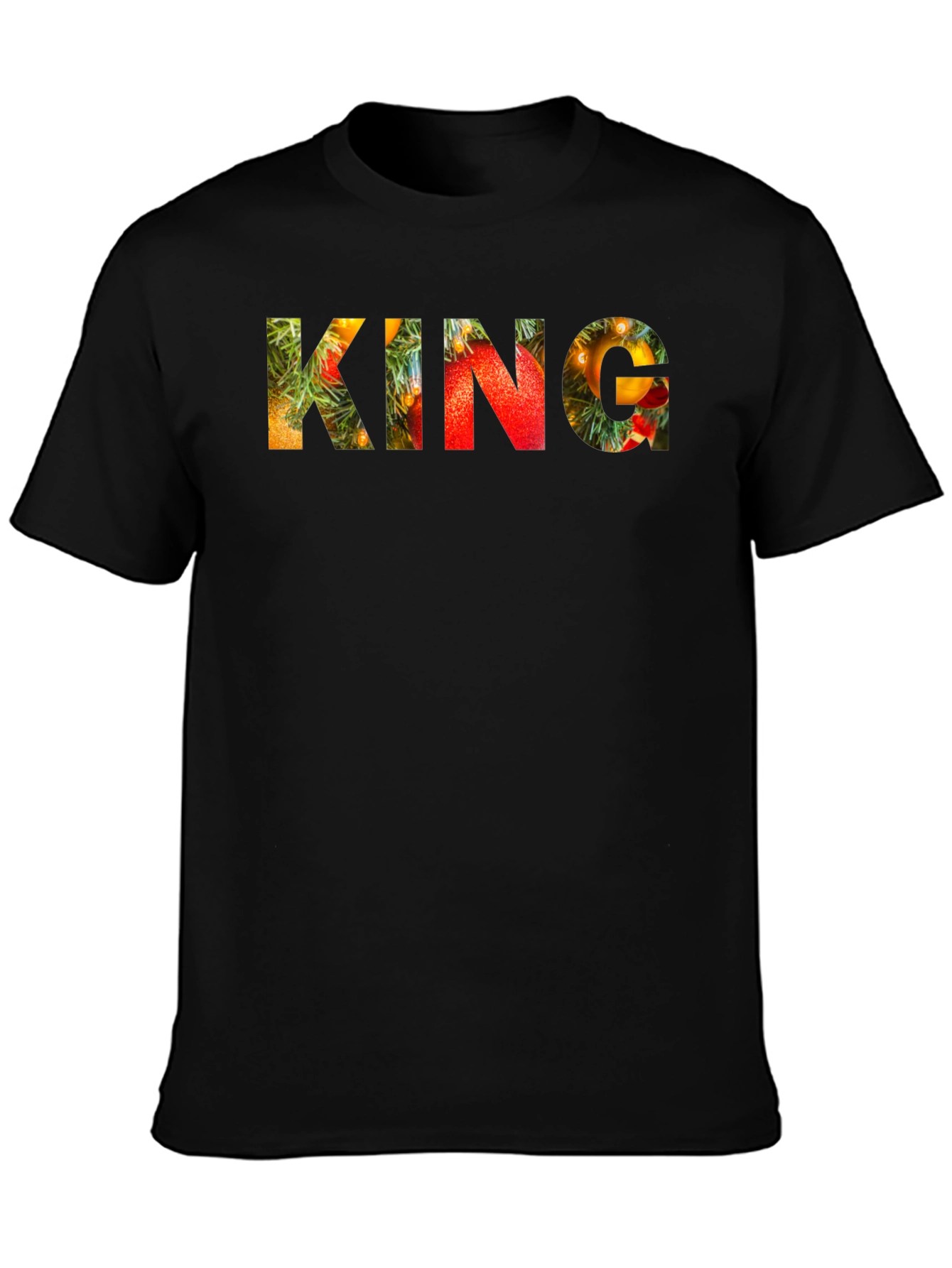 Festive KING Graphic Tee - Holiday Edition