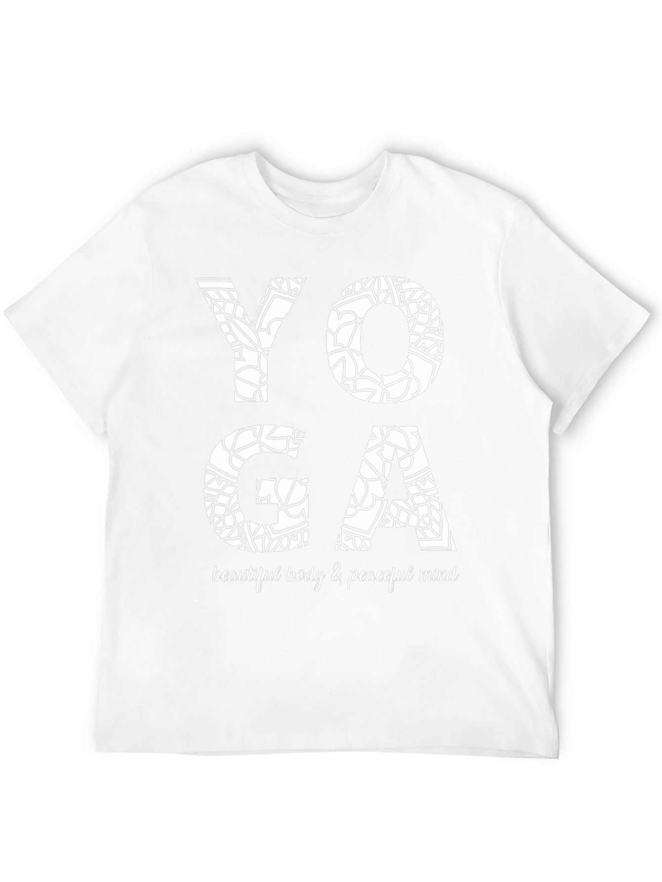 Yoga Mandala T-Shirt - Beautiful Body & Peaceful Mind