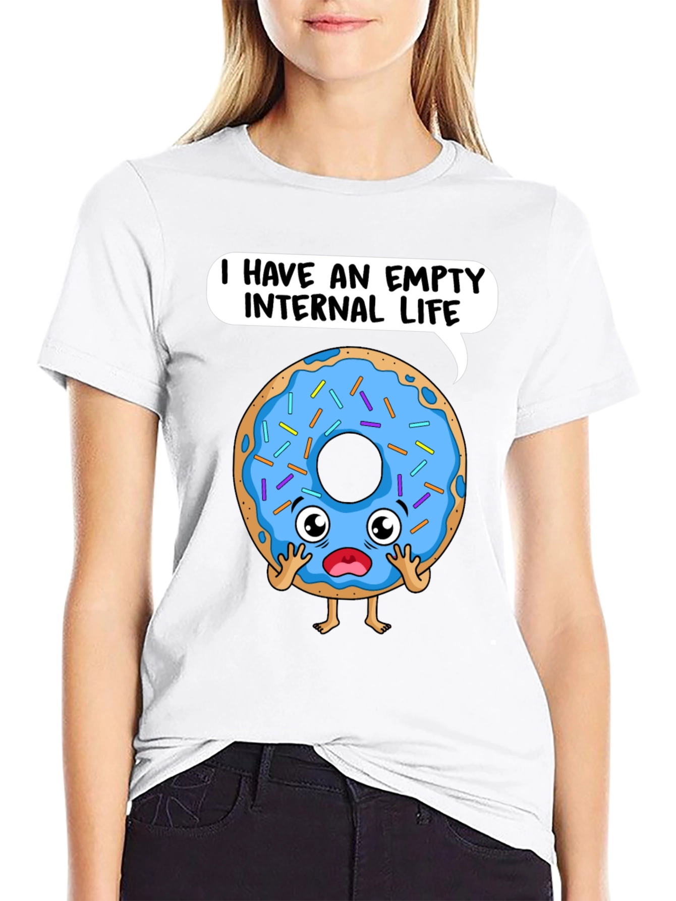 Empty Internal Life Donut T-Shirt