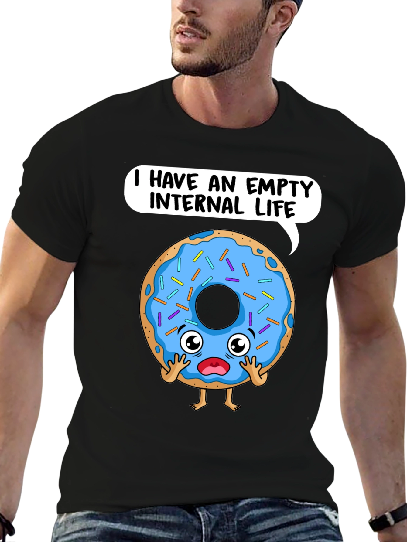 Empty Internal Life Donut T-Shirt