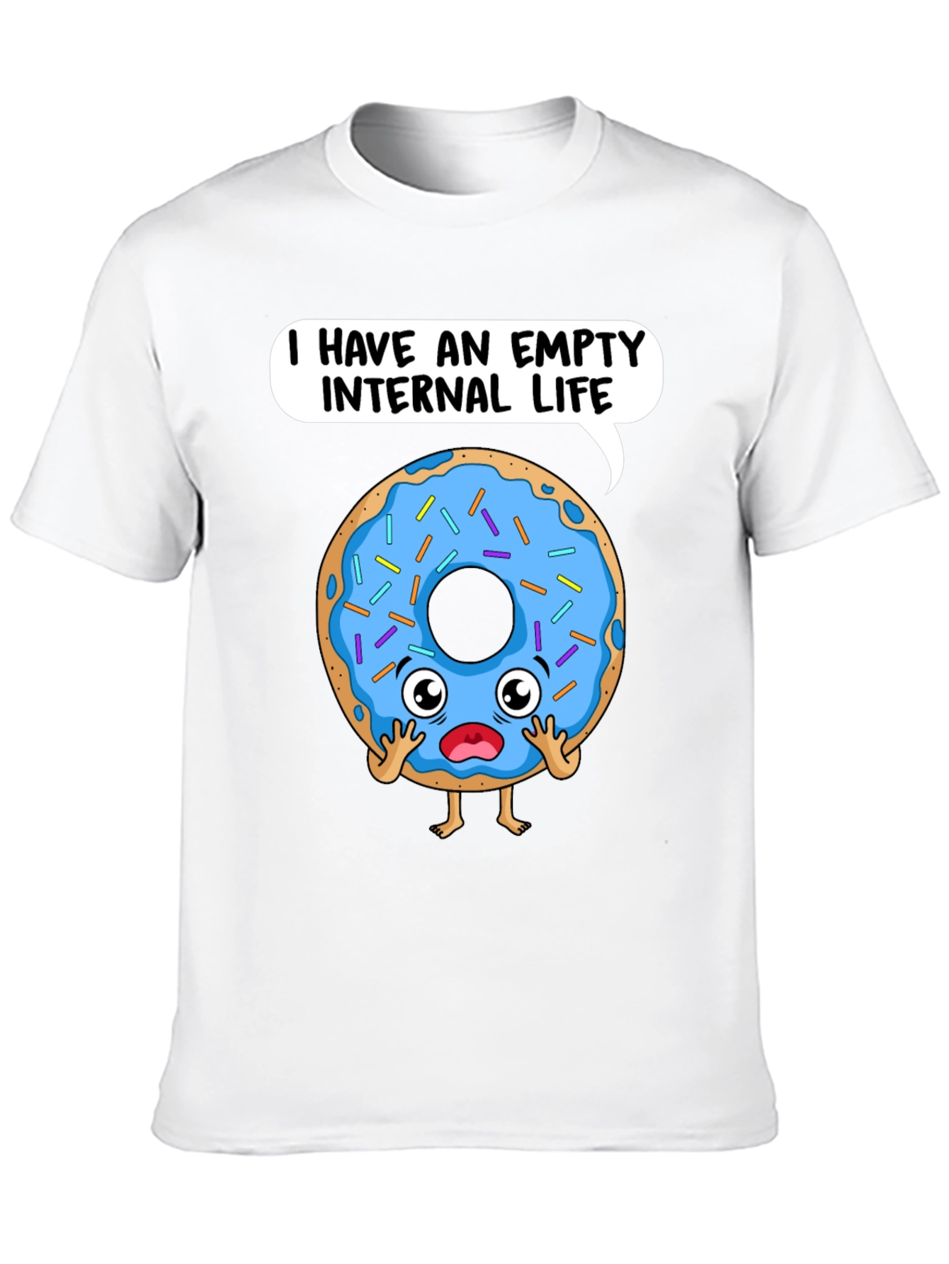Empty Internal Life Donut T-Shirt