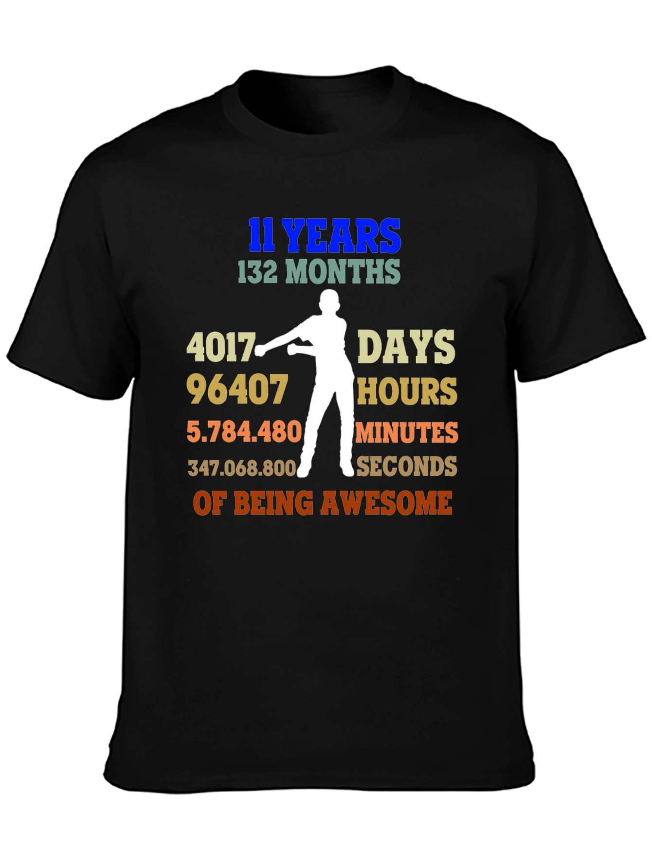 11 Years of Being Awesome T-Shirt