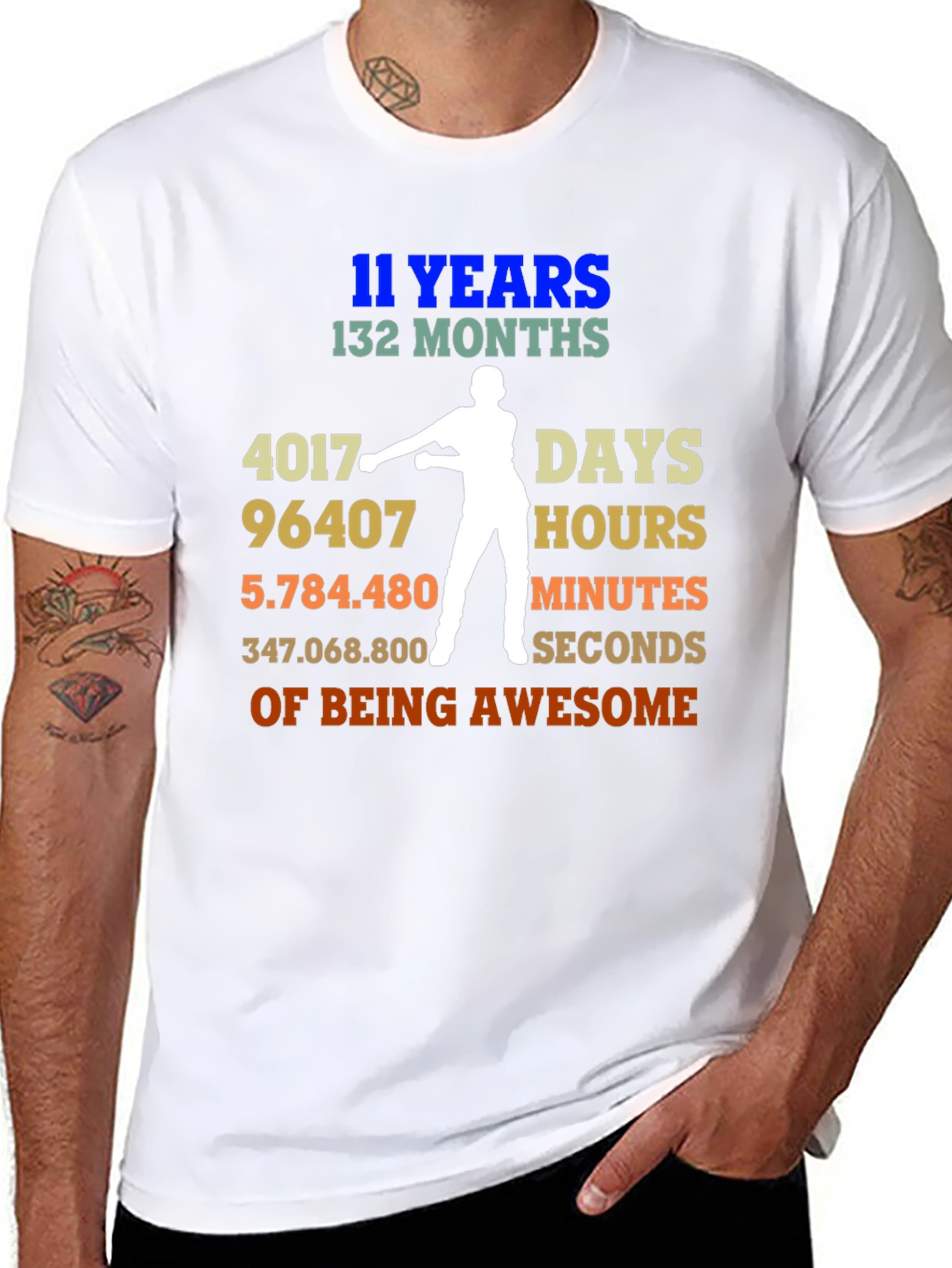 11 Years of Being Awesome T-Shirt