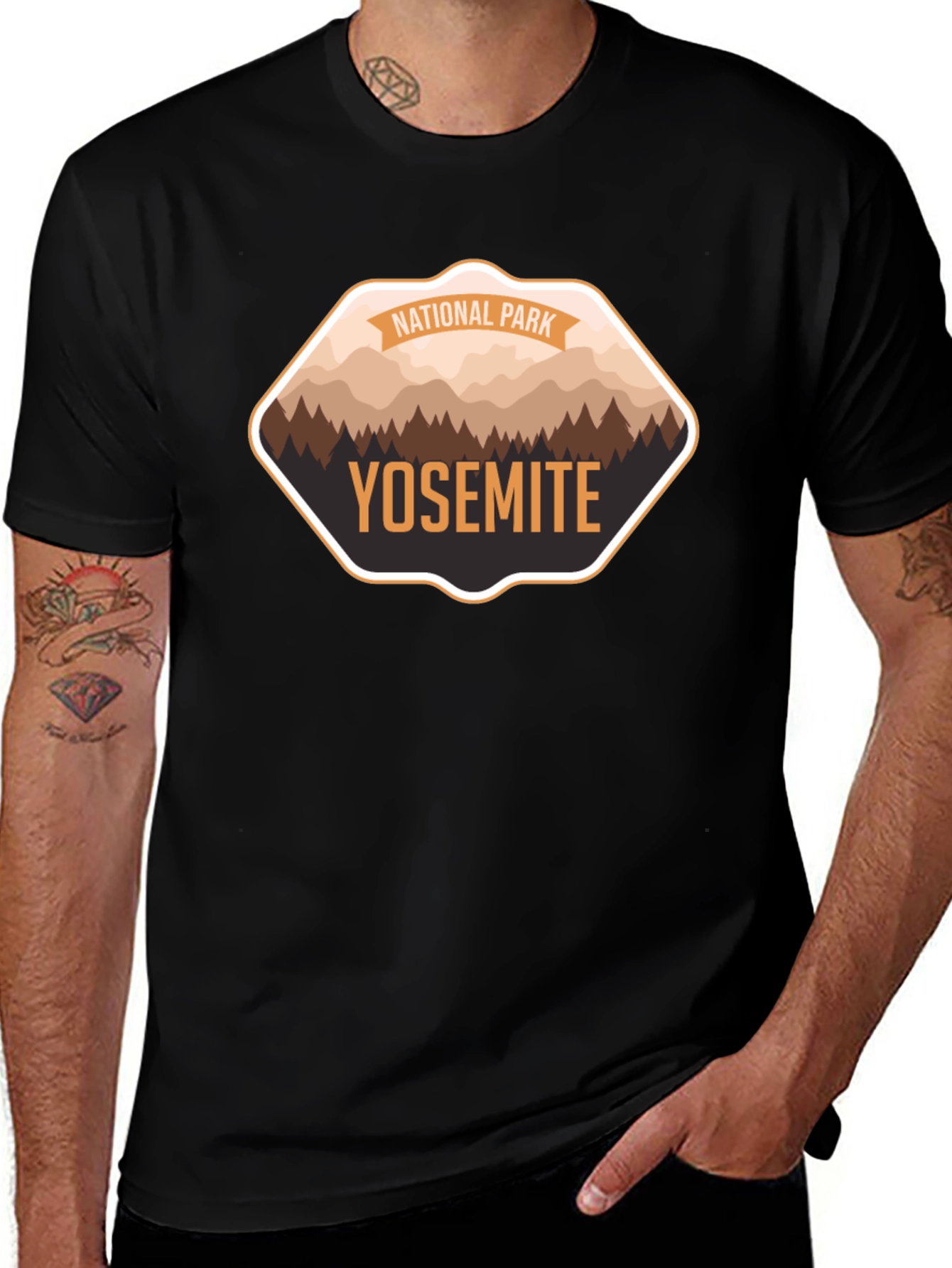 Yosemite National Park Graphic T-Shirt