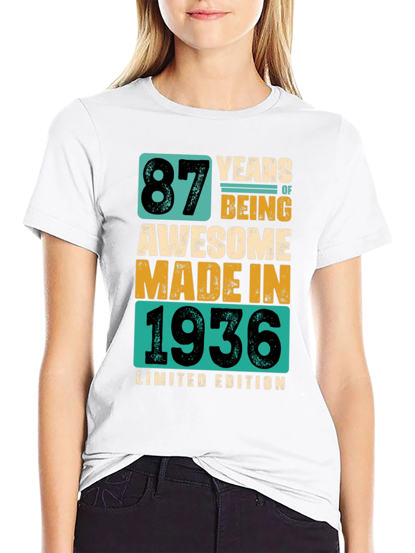 87th Birthday 1936 Limited Edition T-Shirt