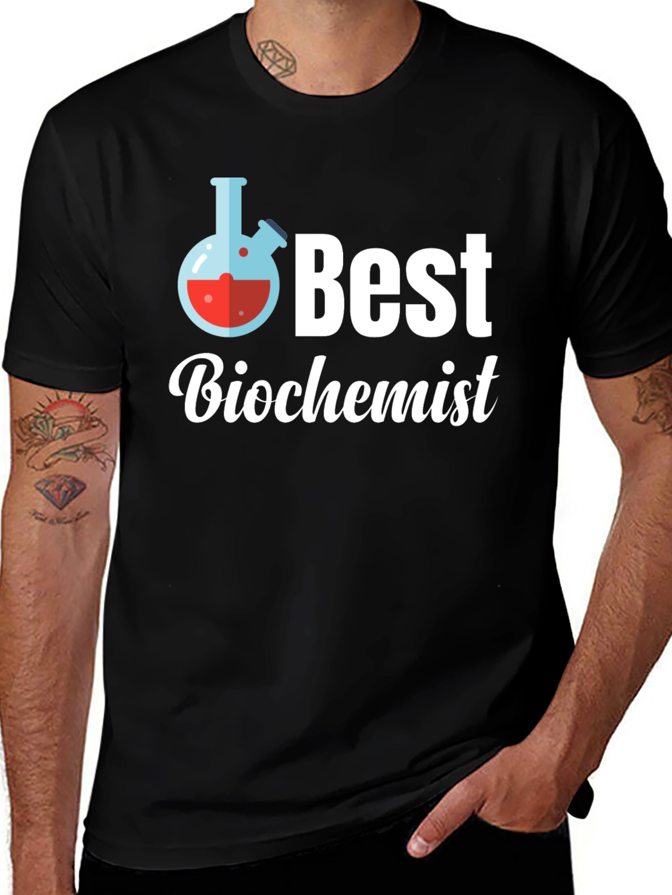 Best Biochemist T-Shirt - Science Gift