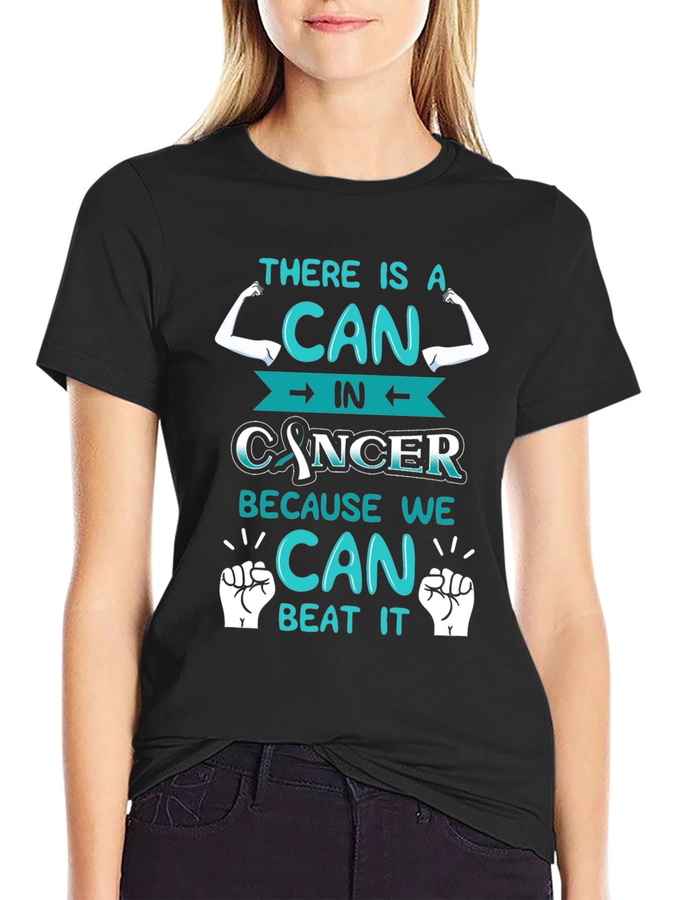 Cancer Awareness Graphic Tee: Beat Cancer