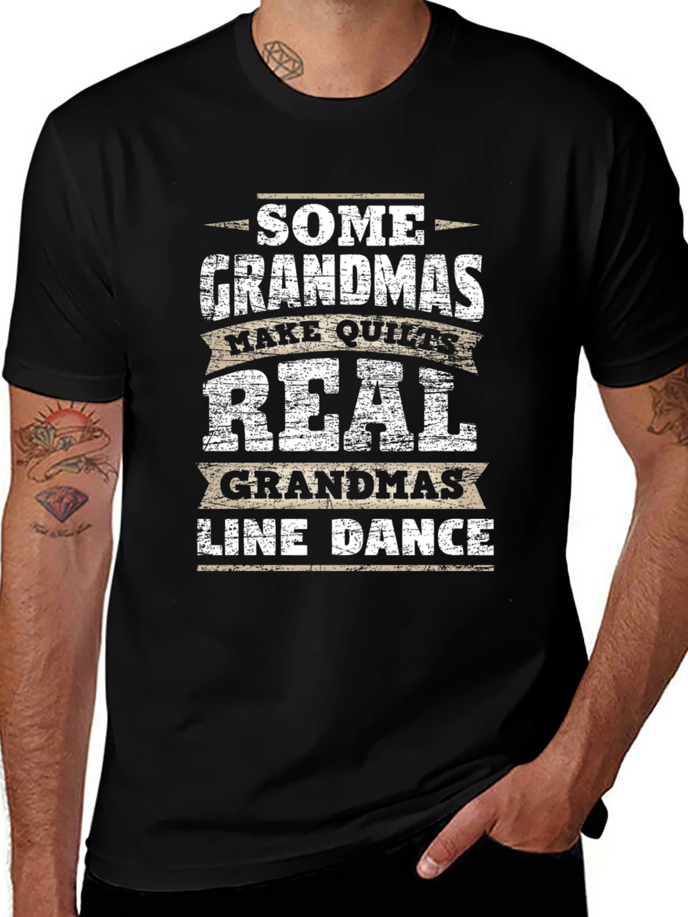 Line Dance Grandma T-Shirt - Fun Gift