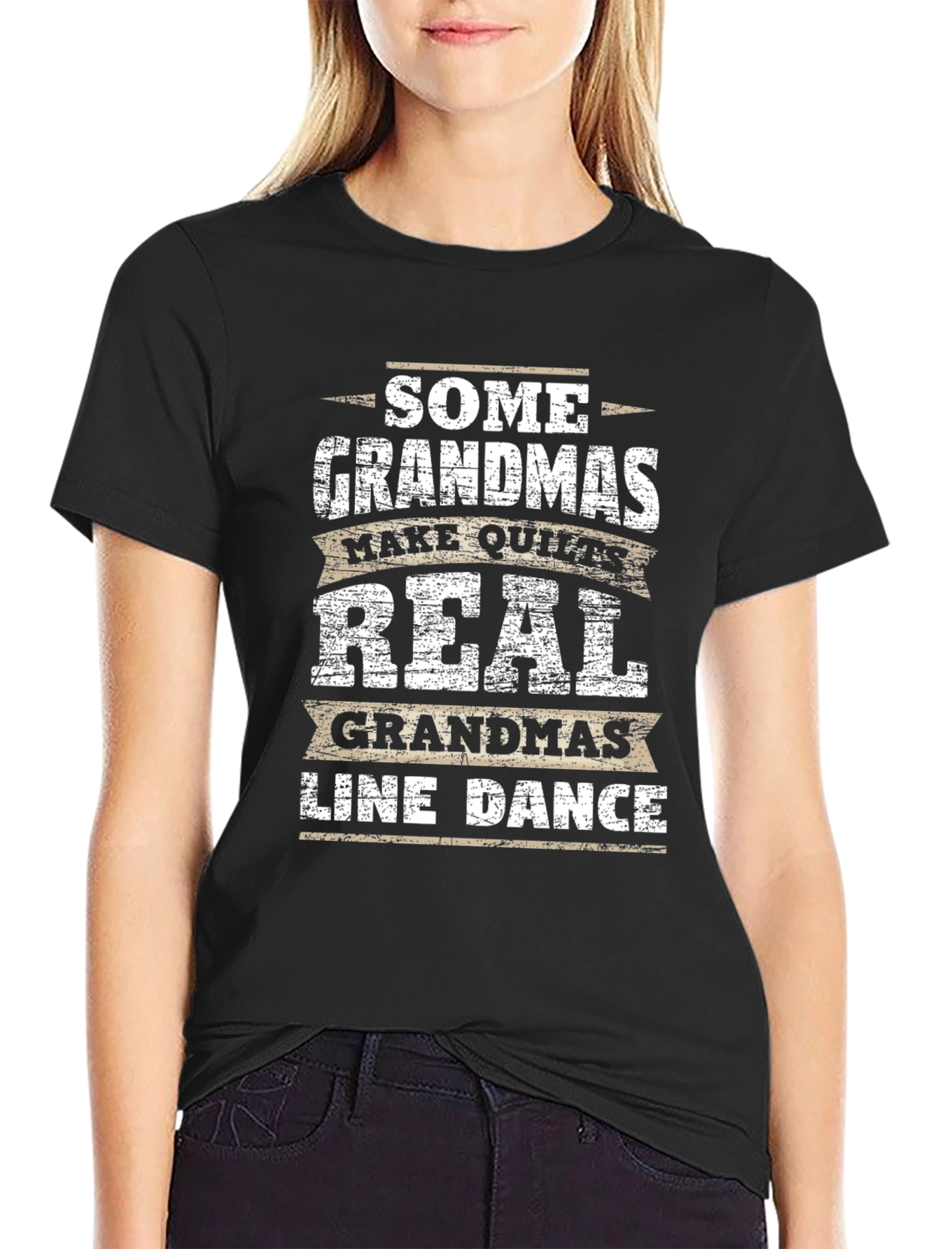 Line Dance Grandma T-Shirt - Fun Gift