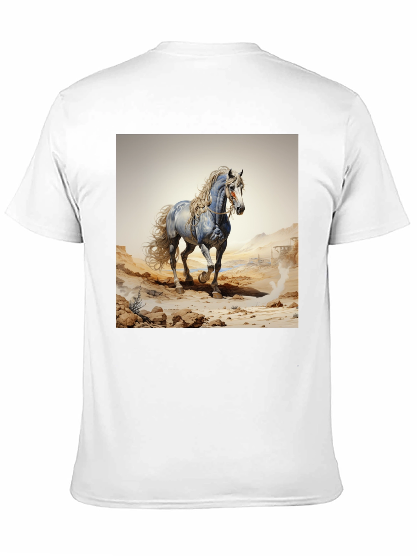 Horse Graphic Black T-Shirt