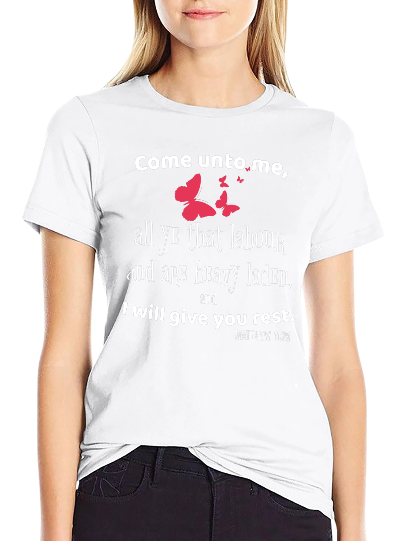 Come Unto Me T-Shirt | Christian Apparel