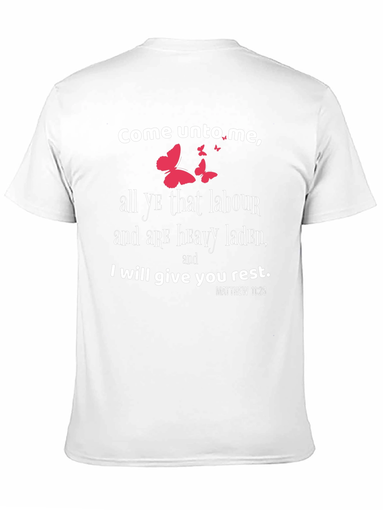 Come Unto Me T-Shirt | Christian Apparel
