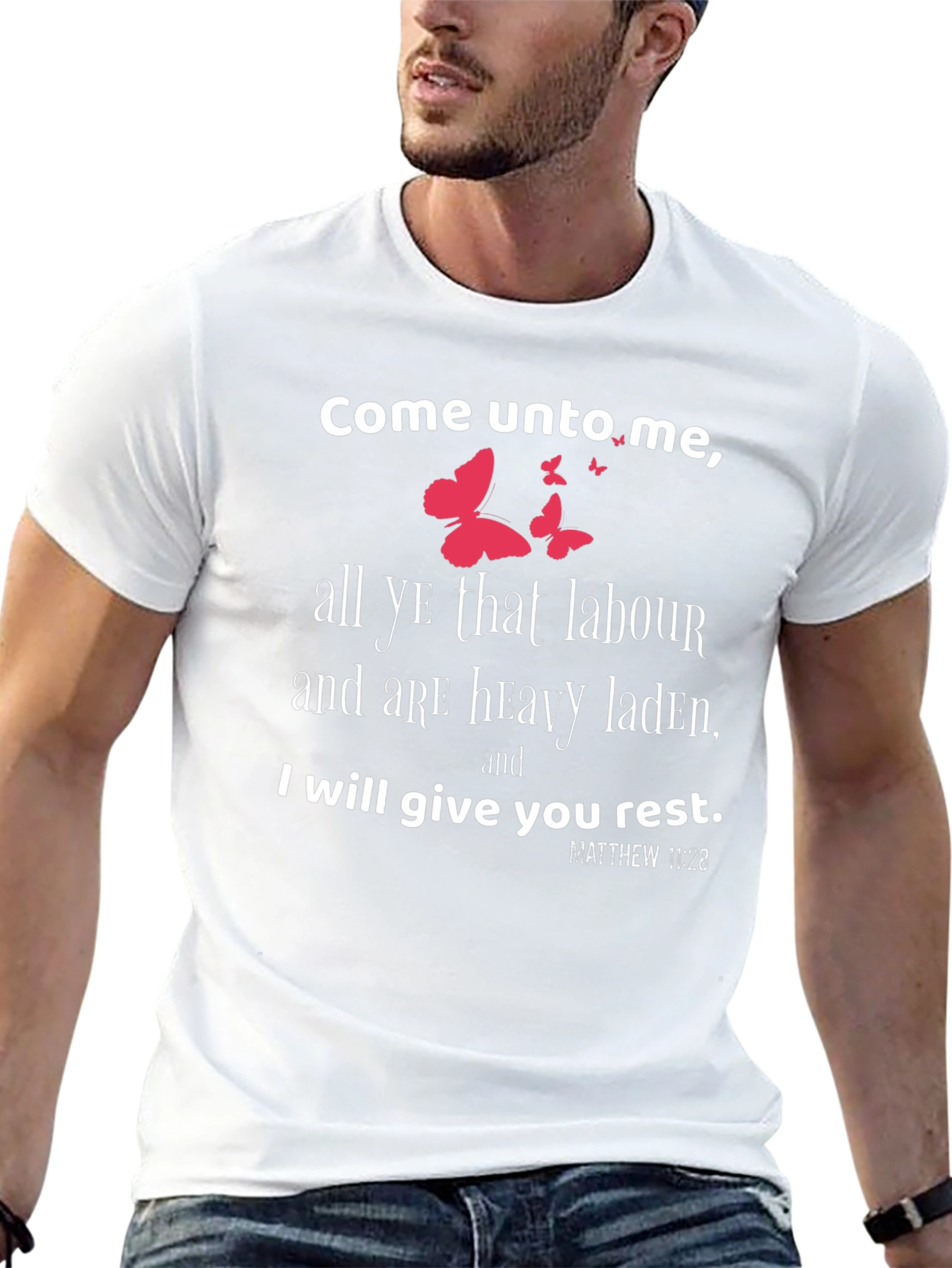 Come Unto Me T-Shirt | Christian Apparel