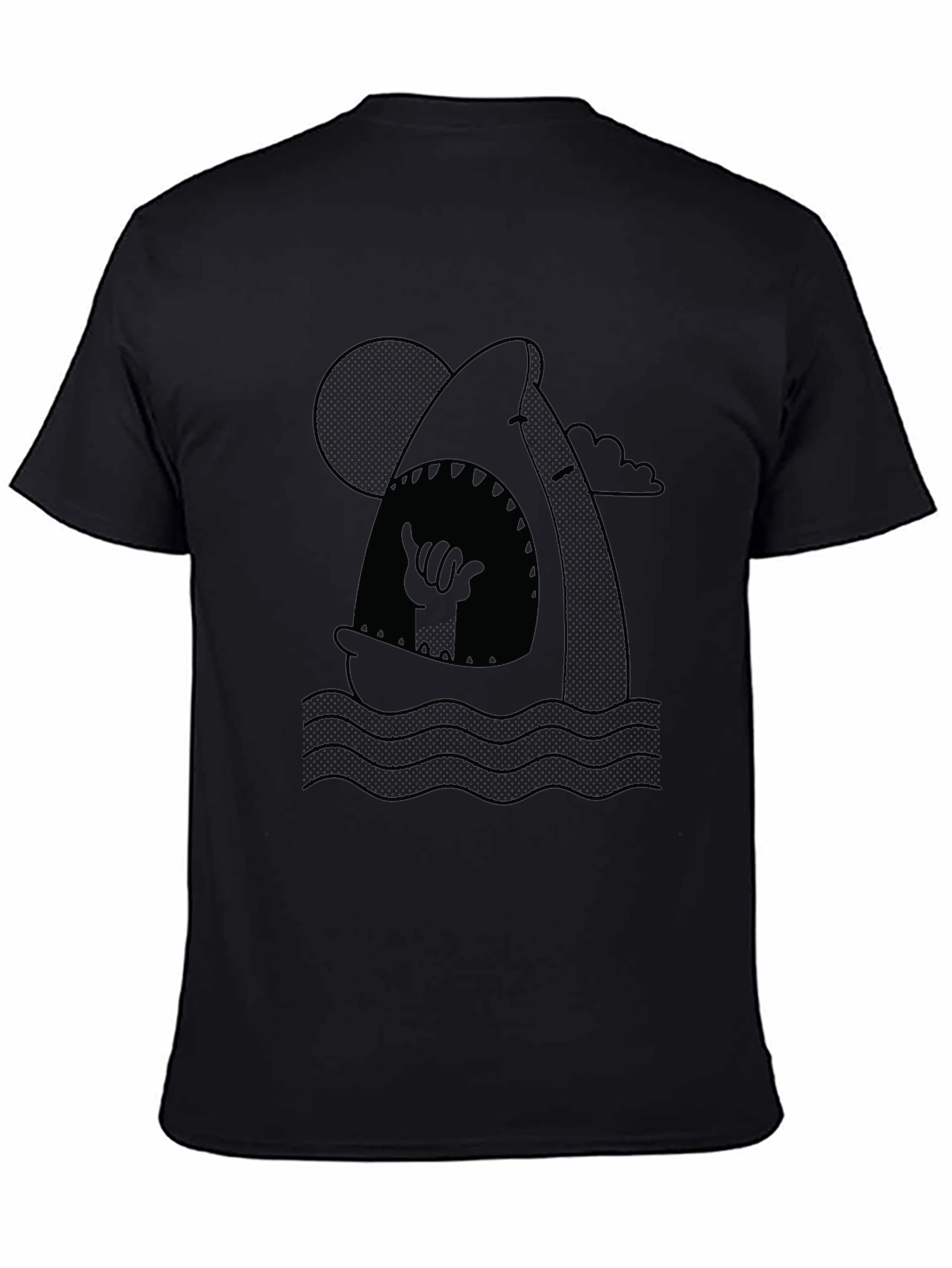Hang Loose Shark Tee - Surf Style