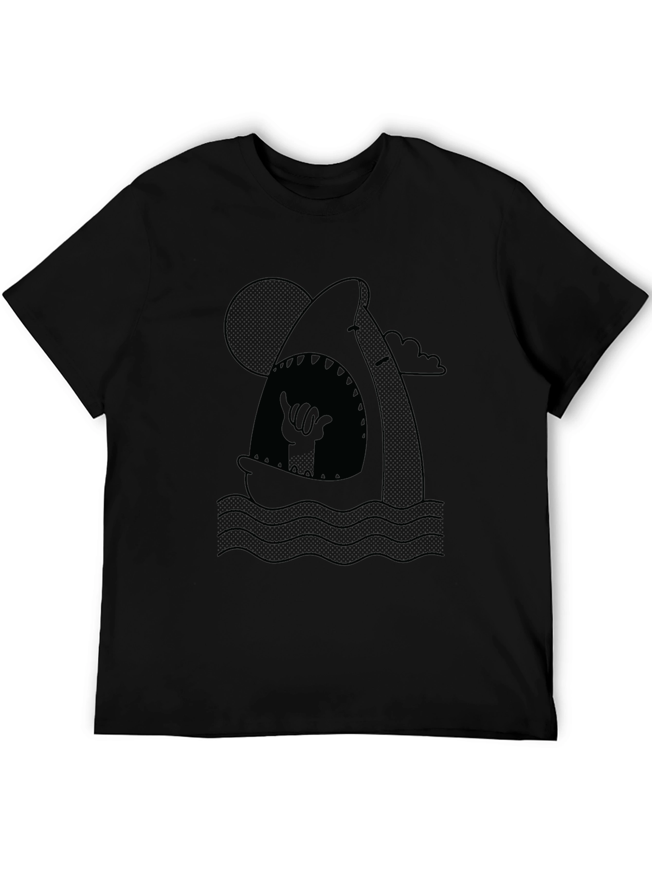 Hang Loose Shark Tee - Surf Style
