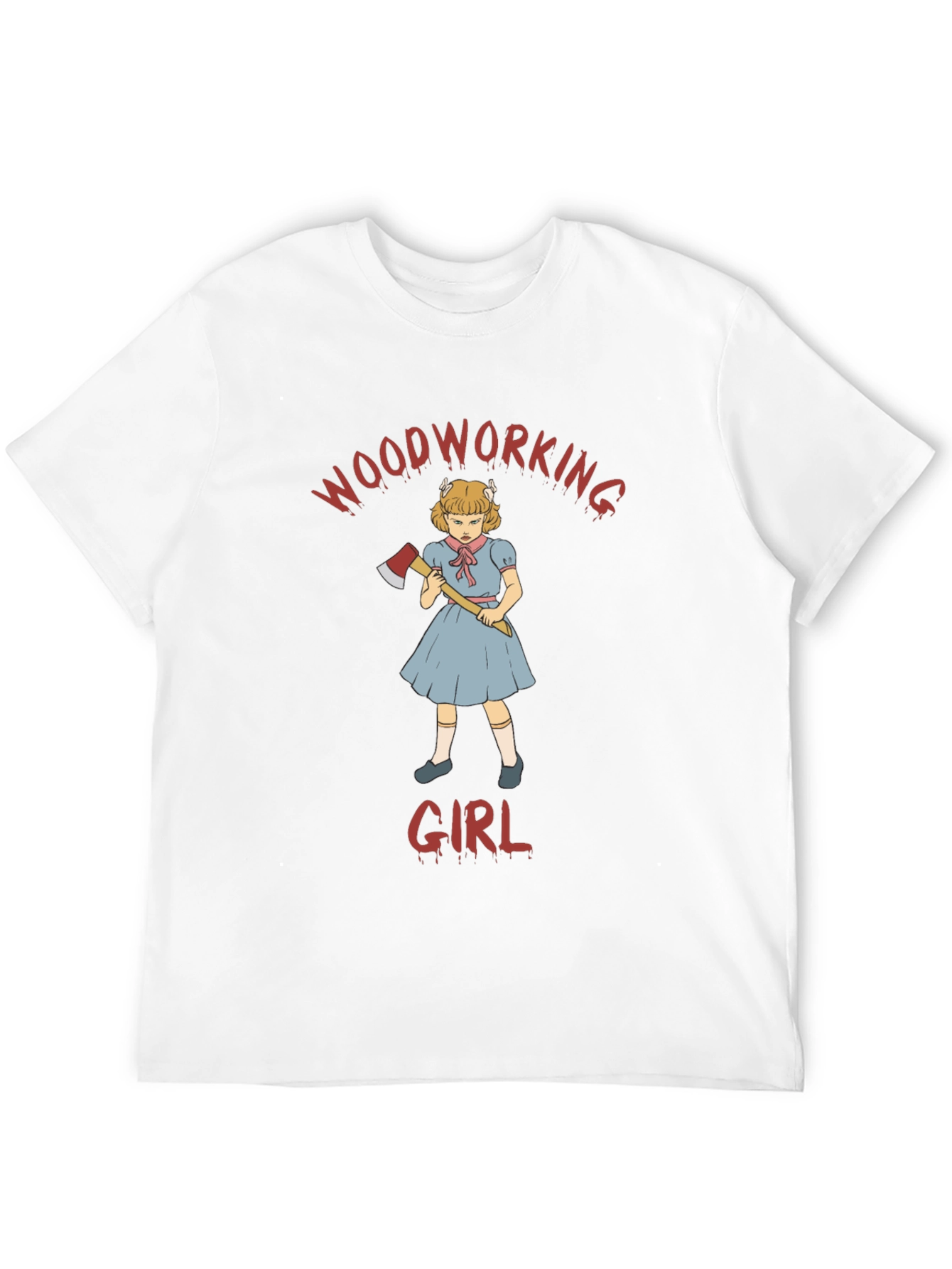 Woodworking Girl Graphic Tee