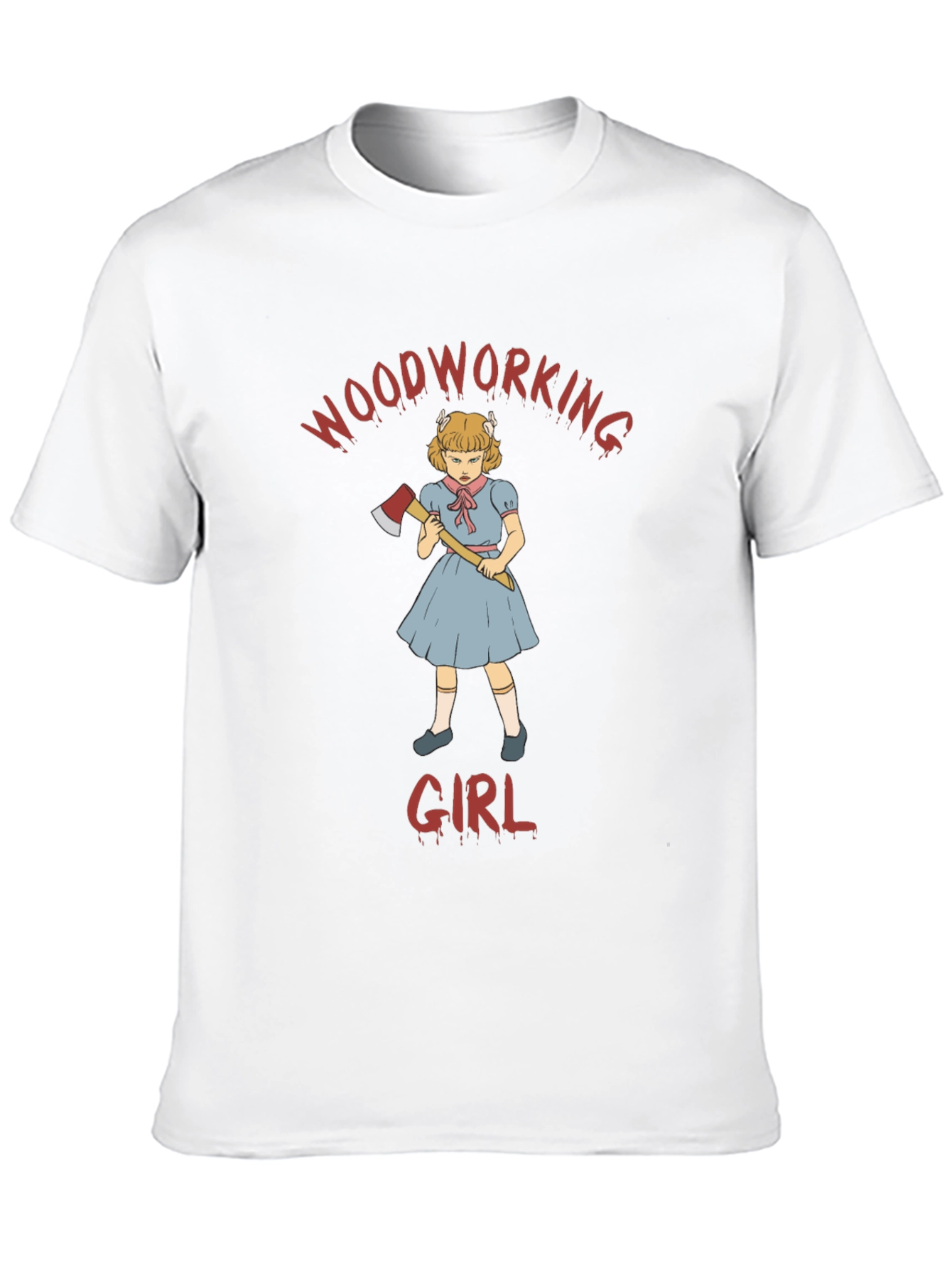 Woodworking Girl Graphic Tee