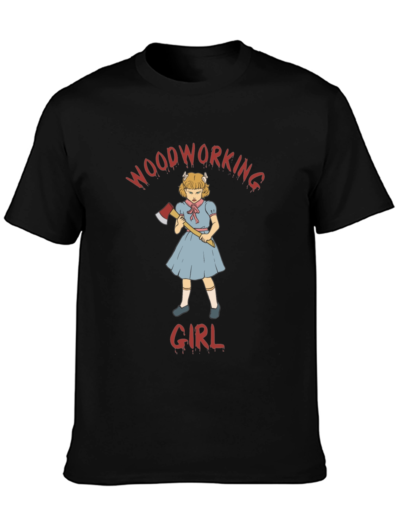 Woodworking Girl Graphic Tee
