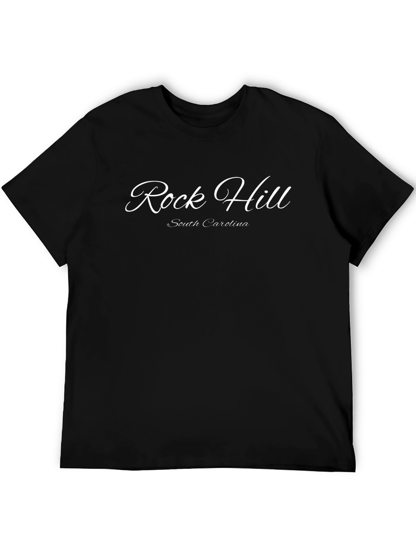 Rock Hill South Carolina Black T-Shirt