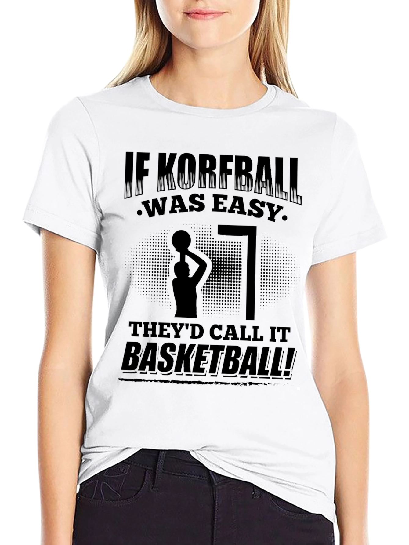 Korfball vs Basketball T-Shirt