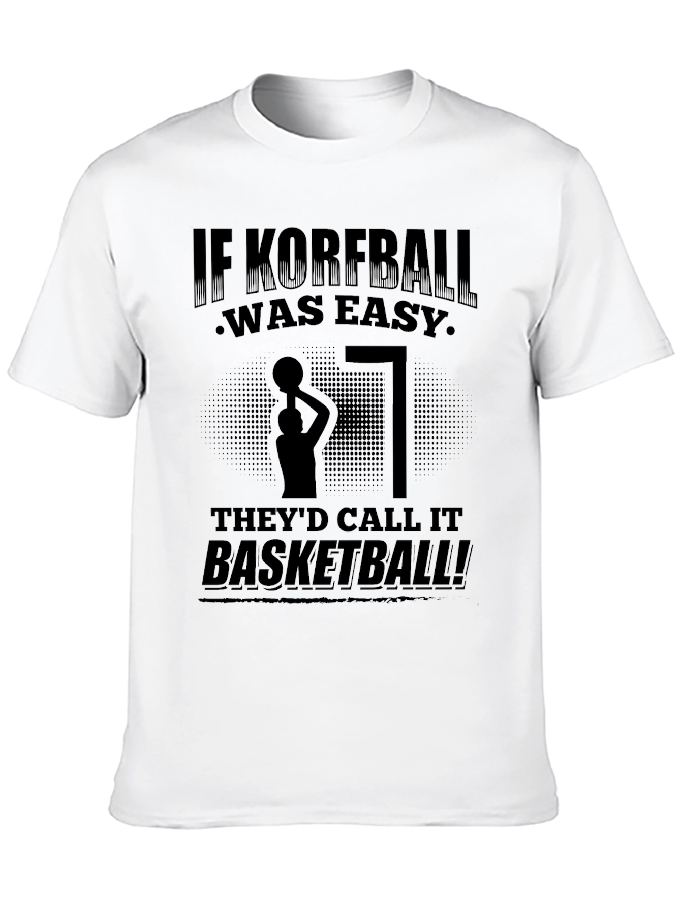 Korfball vs Basketball T-Shirt