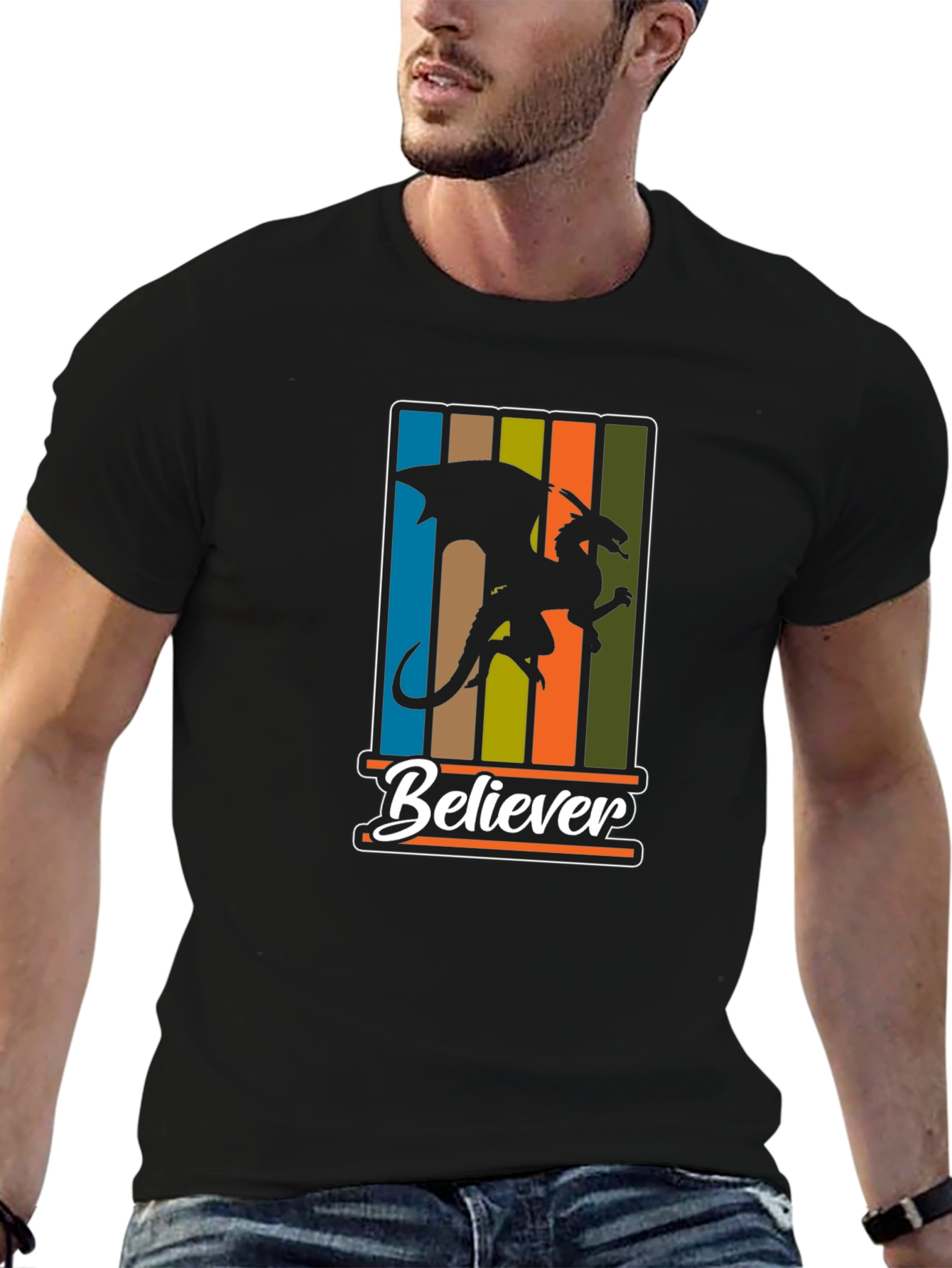 Dragon Believer Graphic T-Shirt - Fantasy Tee