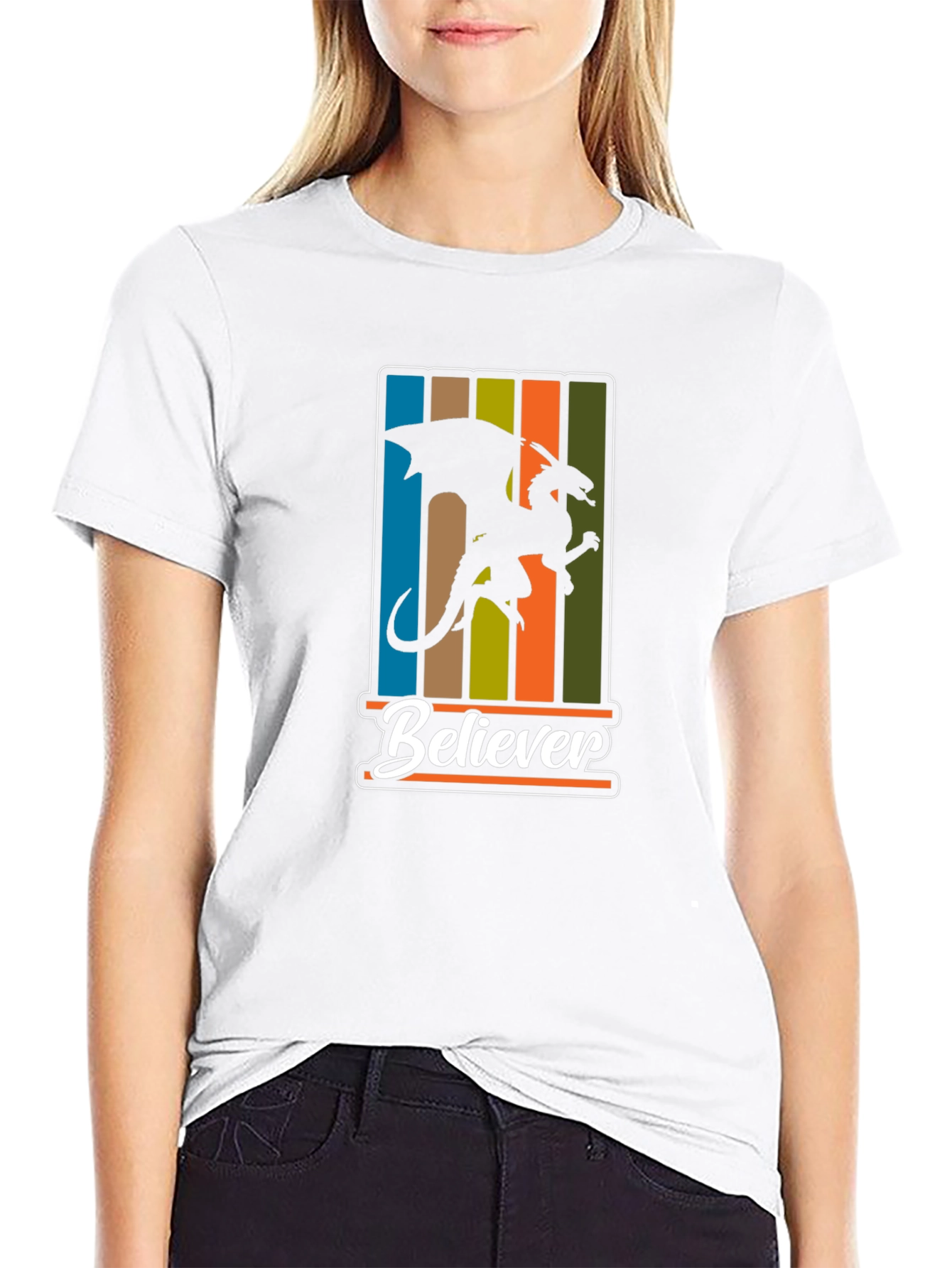 Dragon Believer Graphic T-Shirt - Fantasy Tee