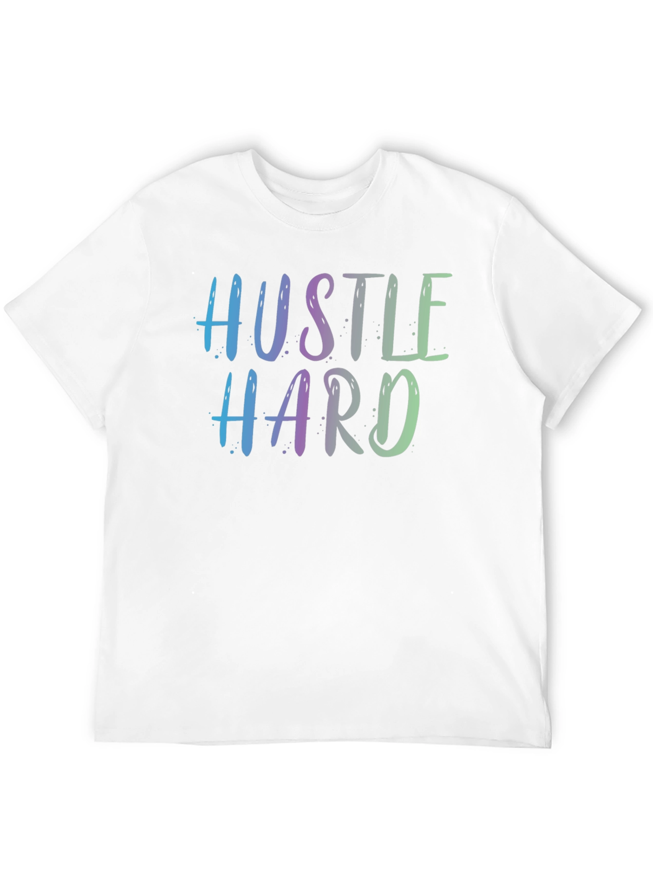 Hustle Hard Graphic Tee - Motivational T-Shirt