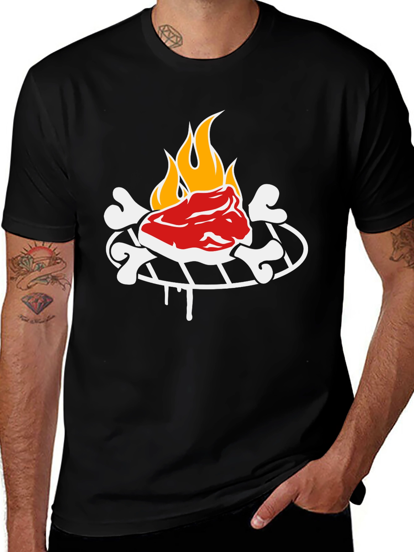 Grilling Meat T-Shirt - BBQ and Grill Season