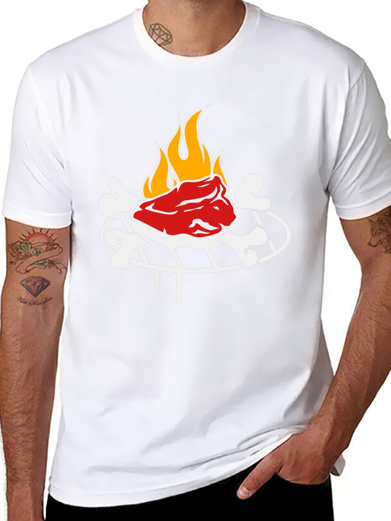 Grilling Meat T-Shirt - BBQ and Grill Season