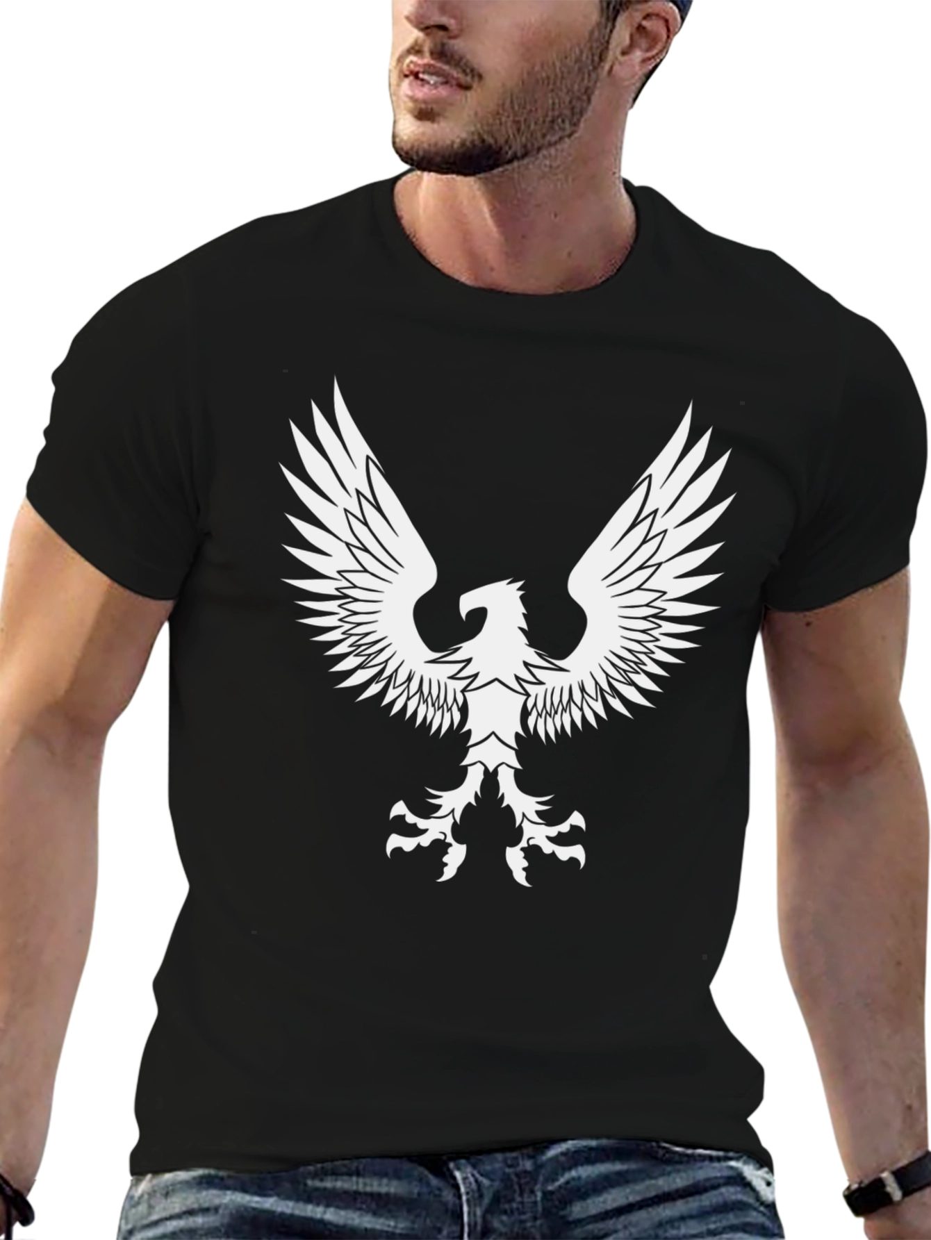Bold Eagle Graphic T-Shirt