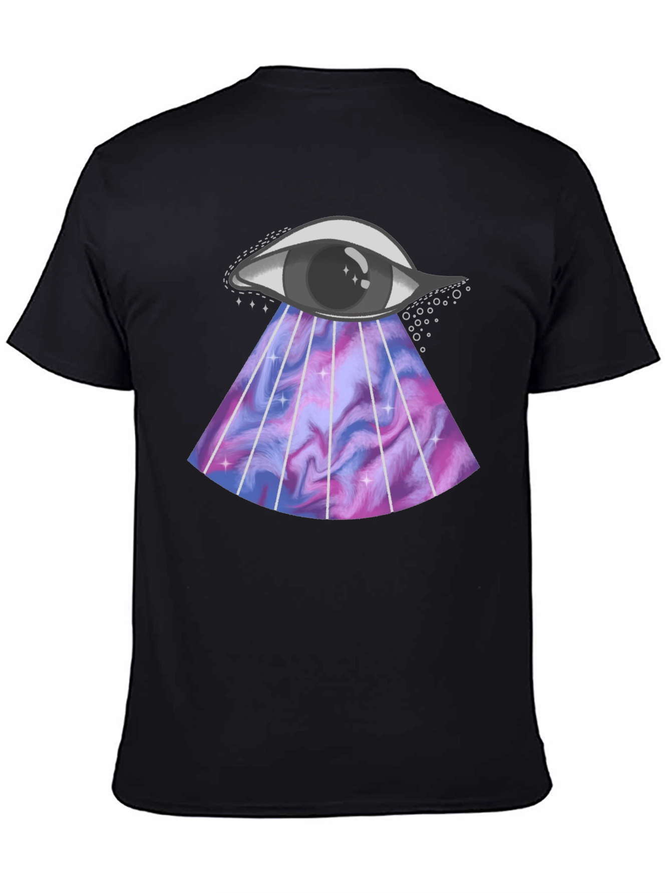 Cosmic Eye T-Shirt - Black Graphic Tee