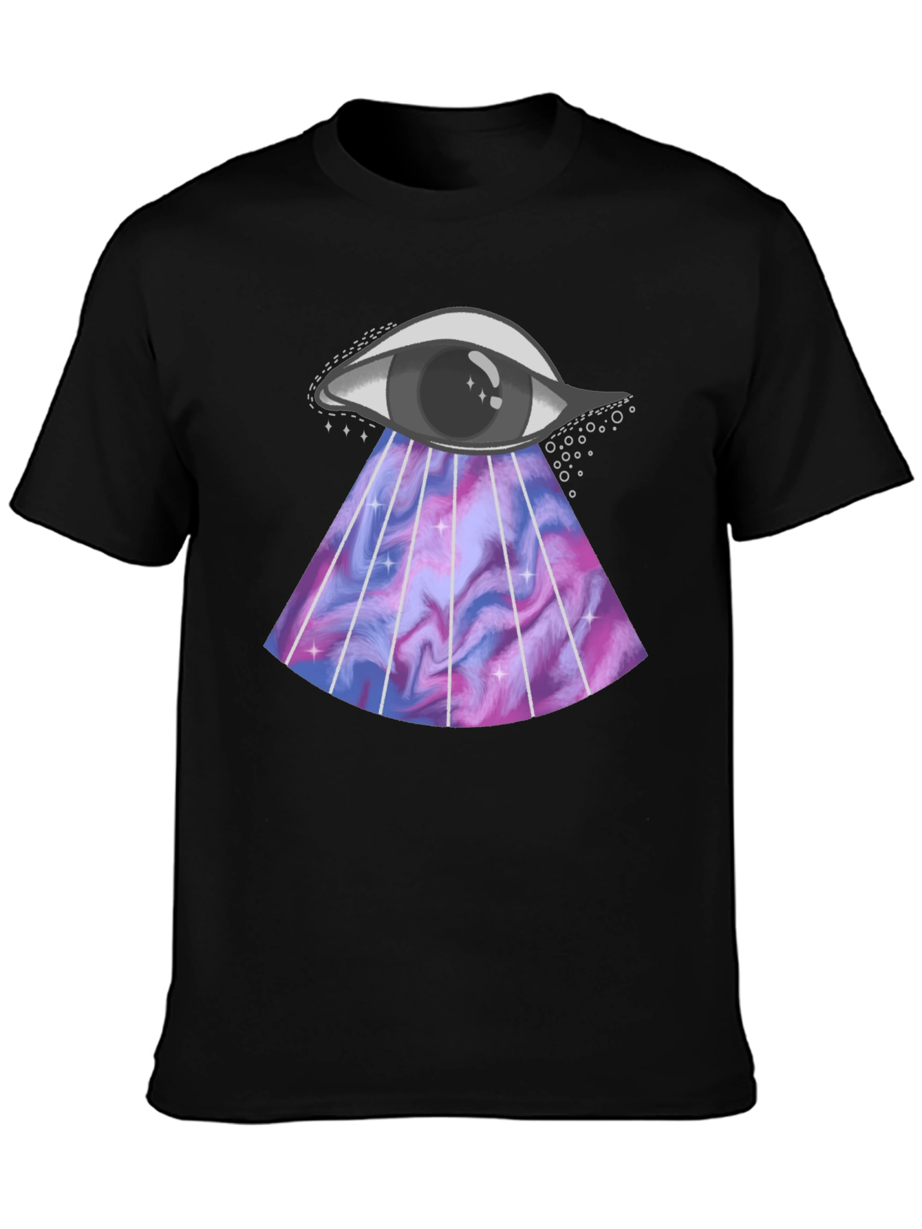 Cosmic Eye T-Shirt - Black Graphic Tee
