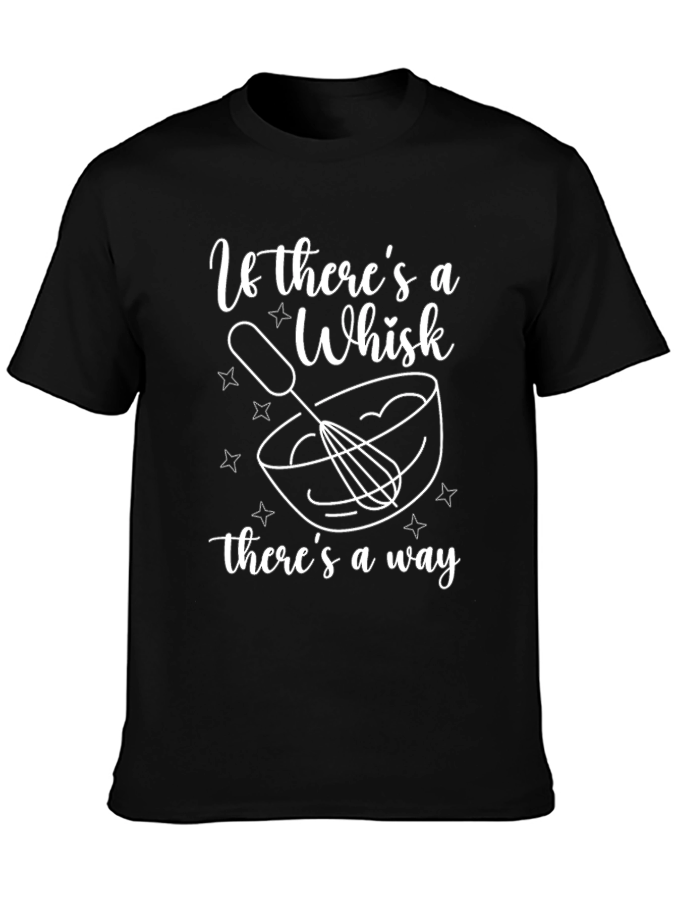 Whisk Way T-Shirt: Funny Chef Baking Tee