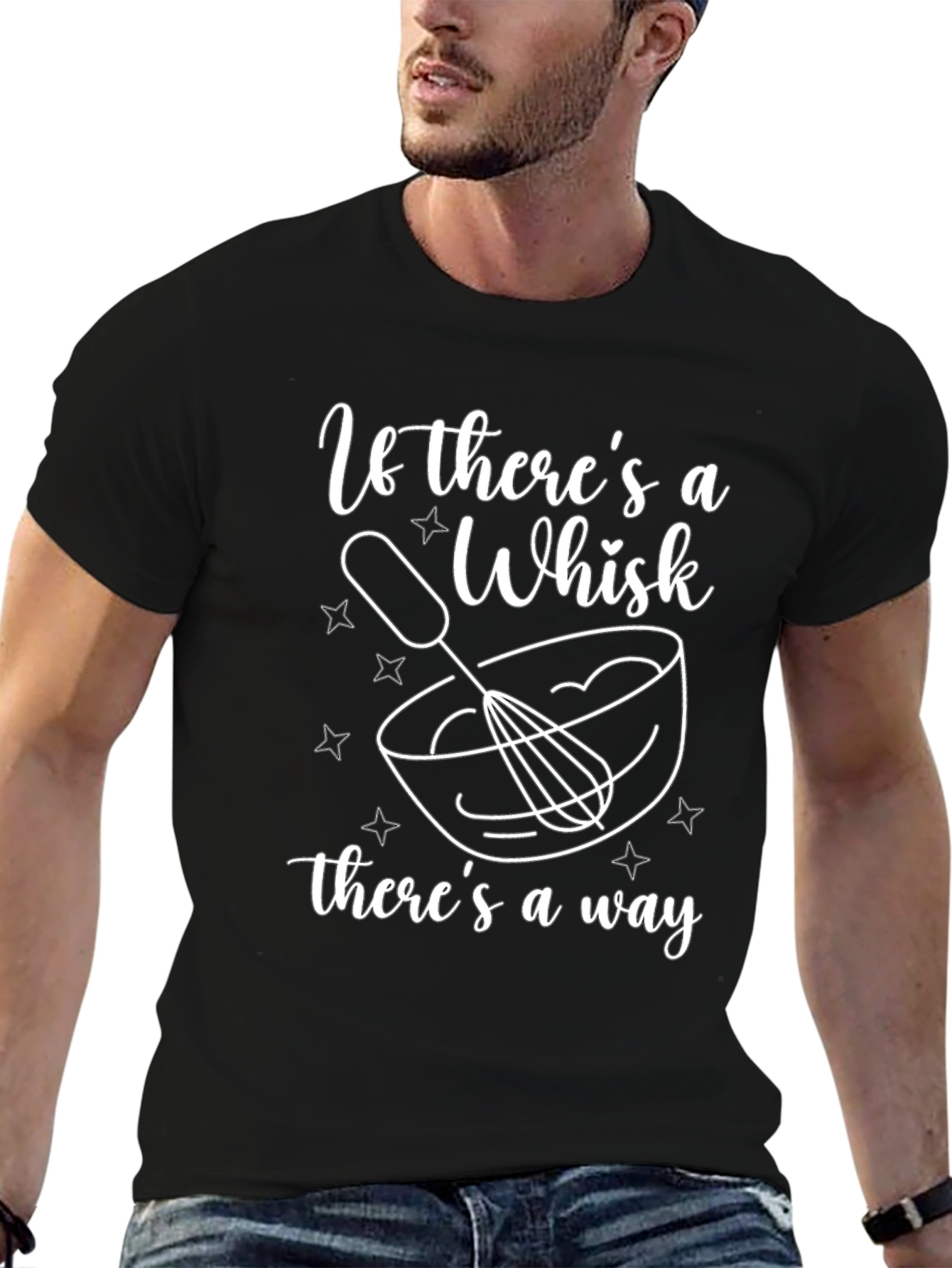 Whisk Way T-Shirt: Funny Chef Baking Tee