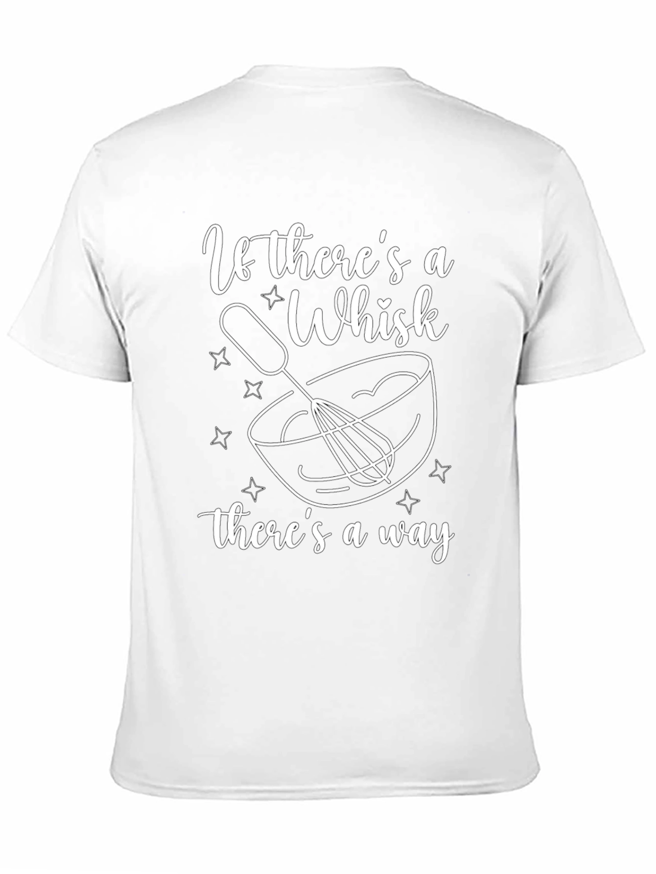 Whisk Way T-Shirt: Funny Chef Baking Tee