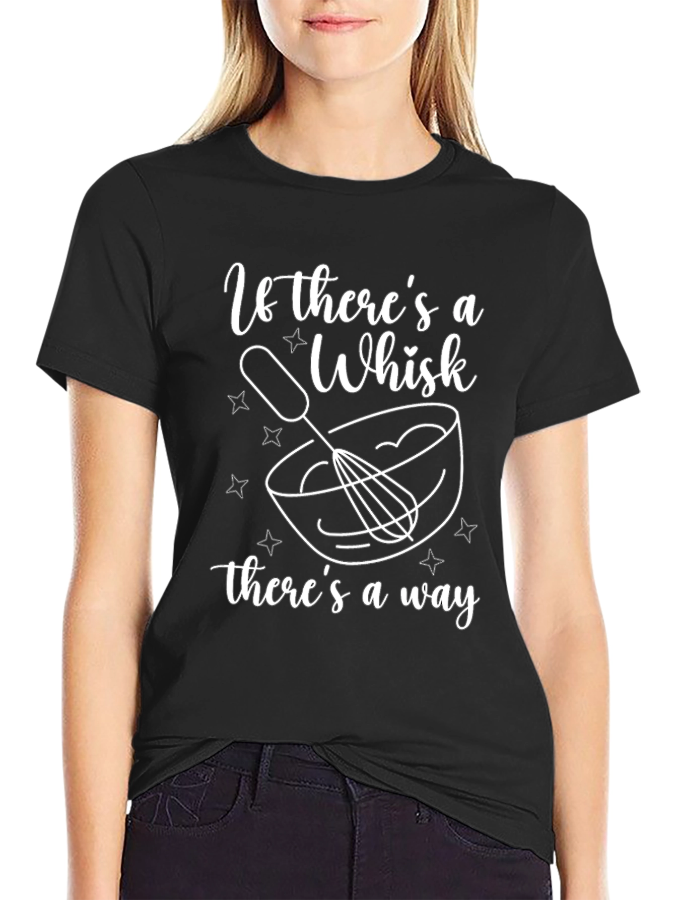 Whisk Way T-Shirt: Funny Chef Baking Tee