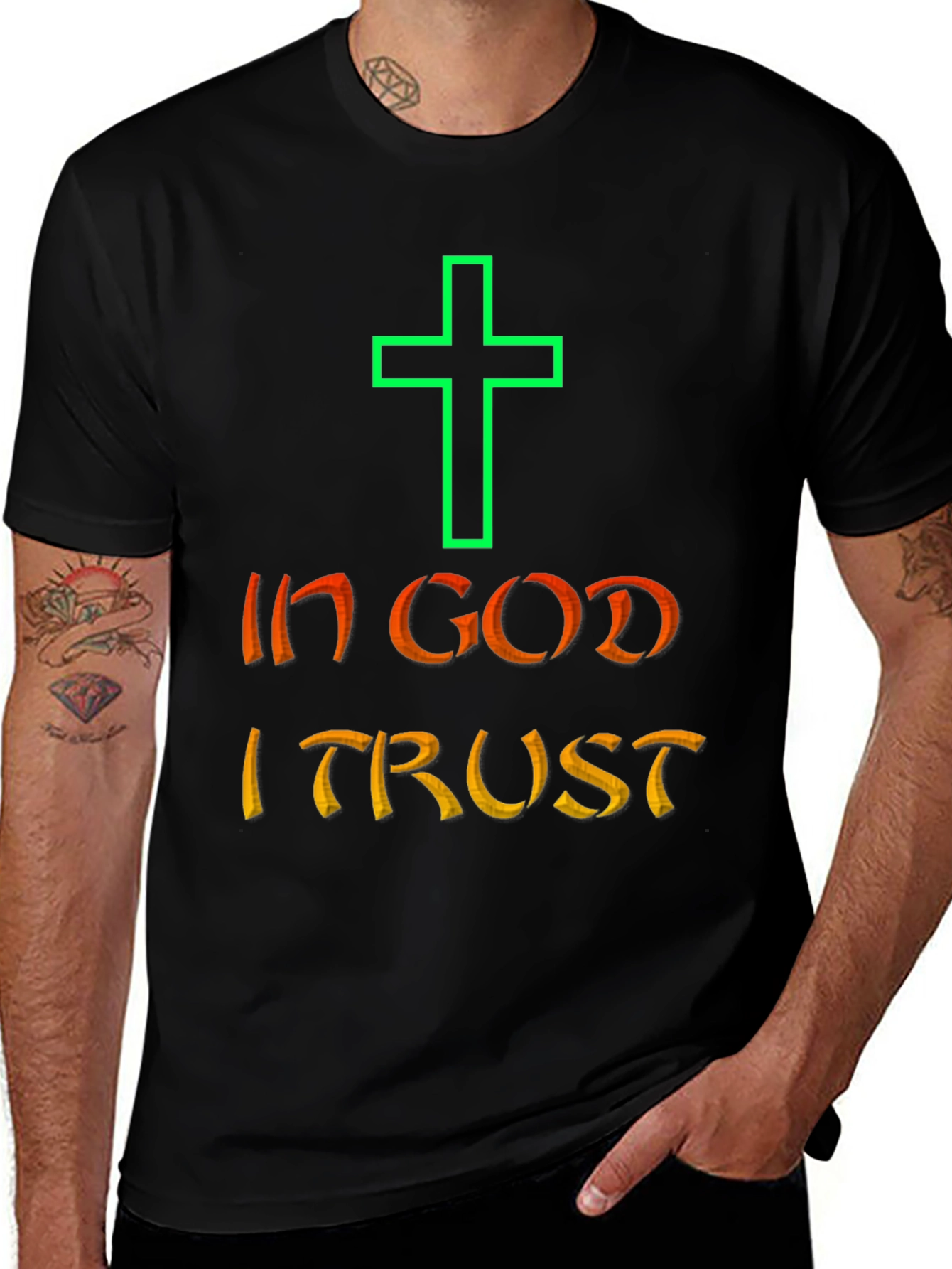 In God I Trust T-Shirt - Religious Tee