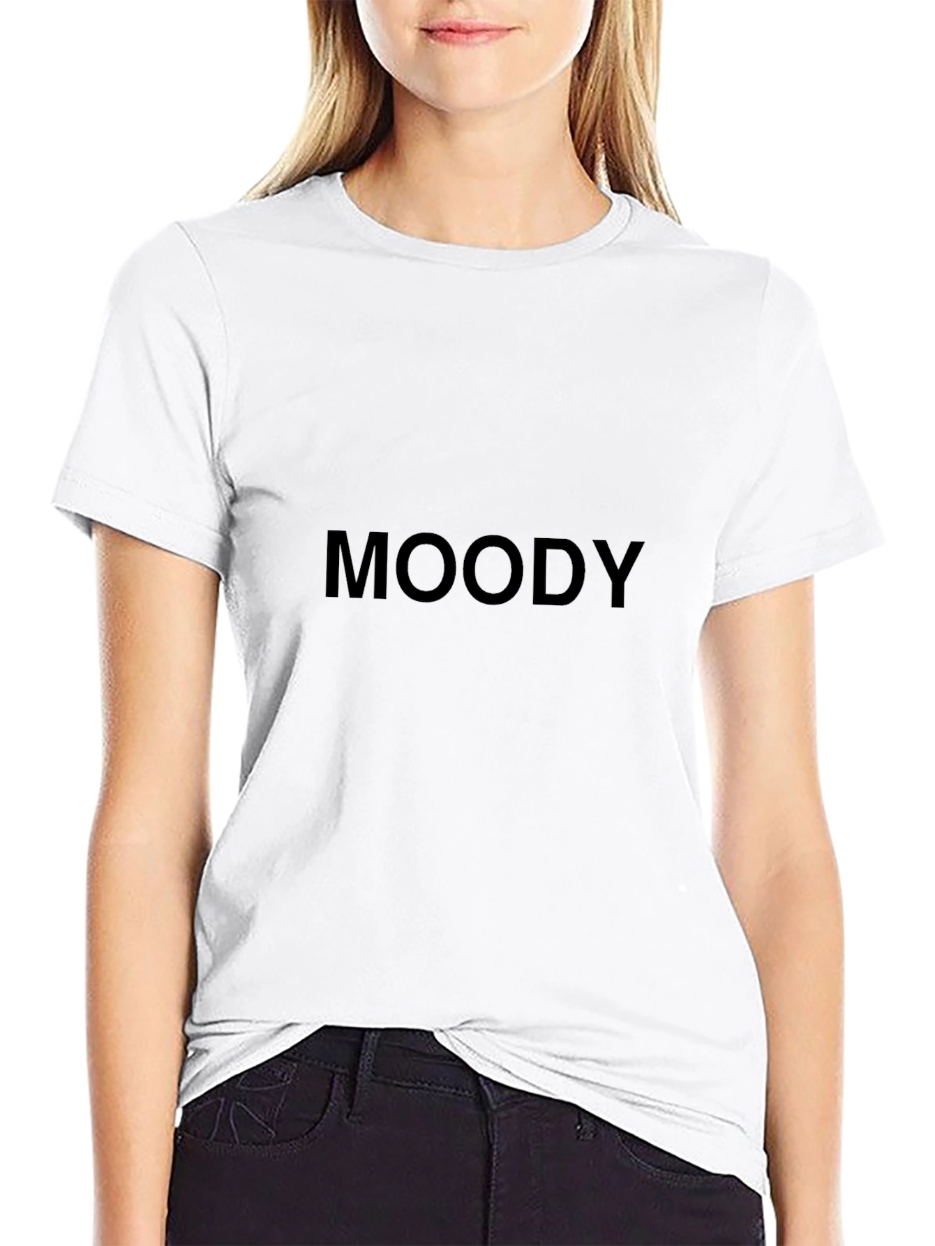 Moody Black T-Shirt - Casual Style