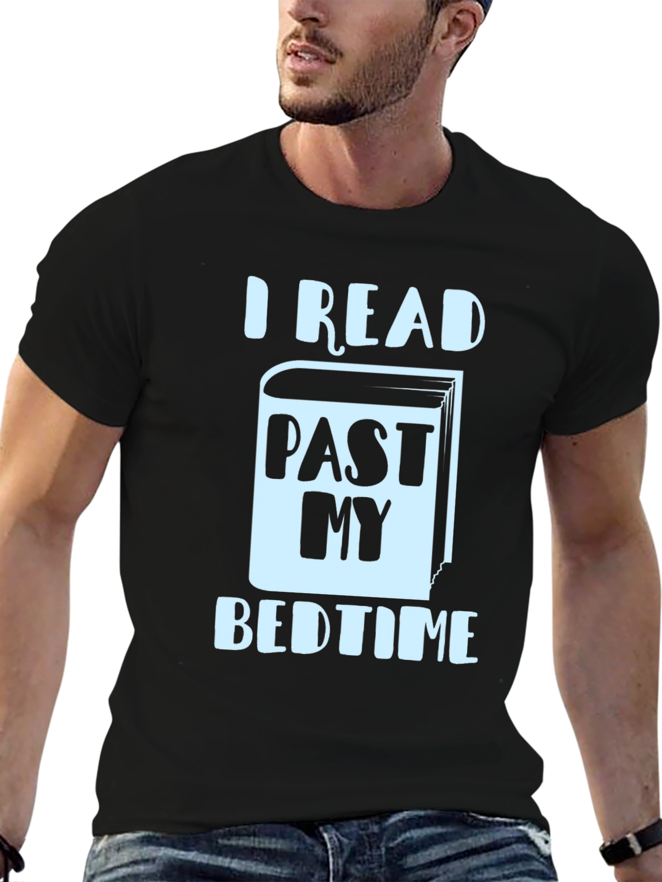 I Read Past My Bedtime T-Shirt - Book Lover