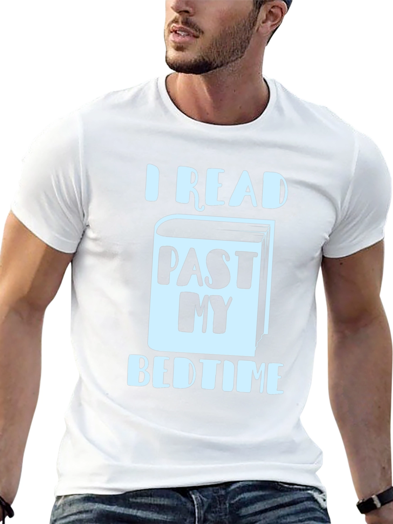 I Read Past My Bedtime T-Shirt - Book Lover
