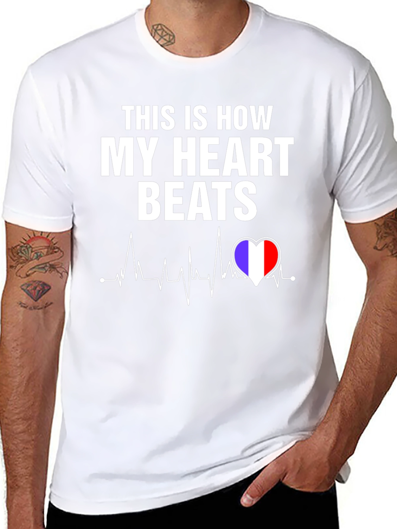 My Heart Beats France T-Shirt