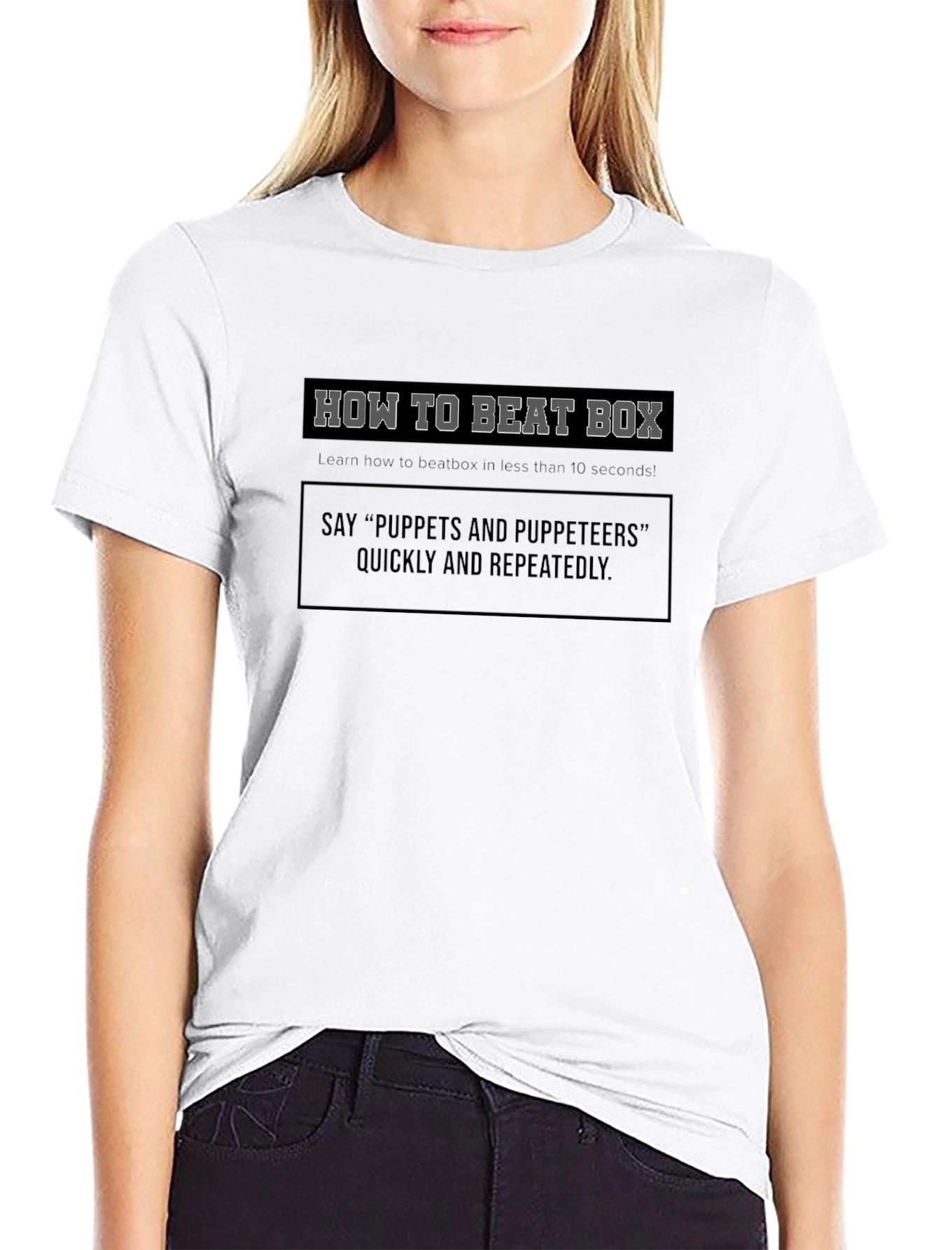 How to Beat Box Funny T-Shirt