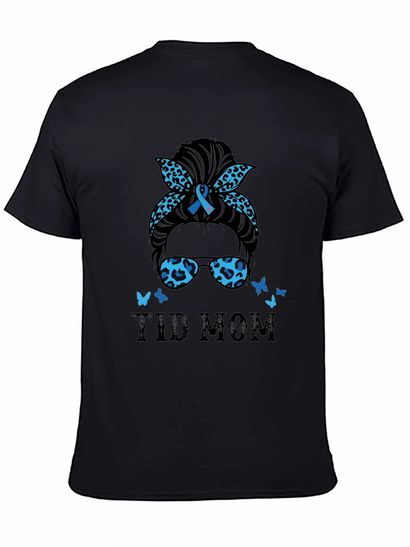 T1D Mom T-Shirt Diabetes Awareness